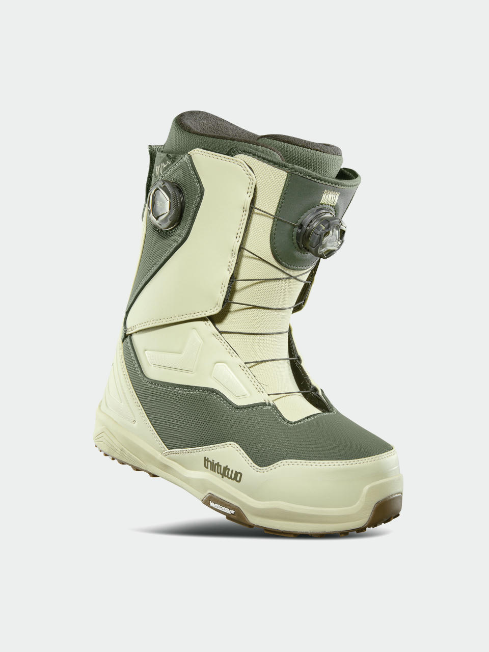 Мъжко Сноуборд  обувки ThirtyTwo Tm 2 Double Boa Hansen (warm grey/olive)