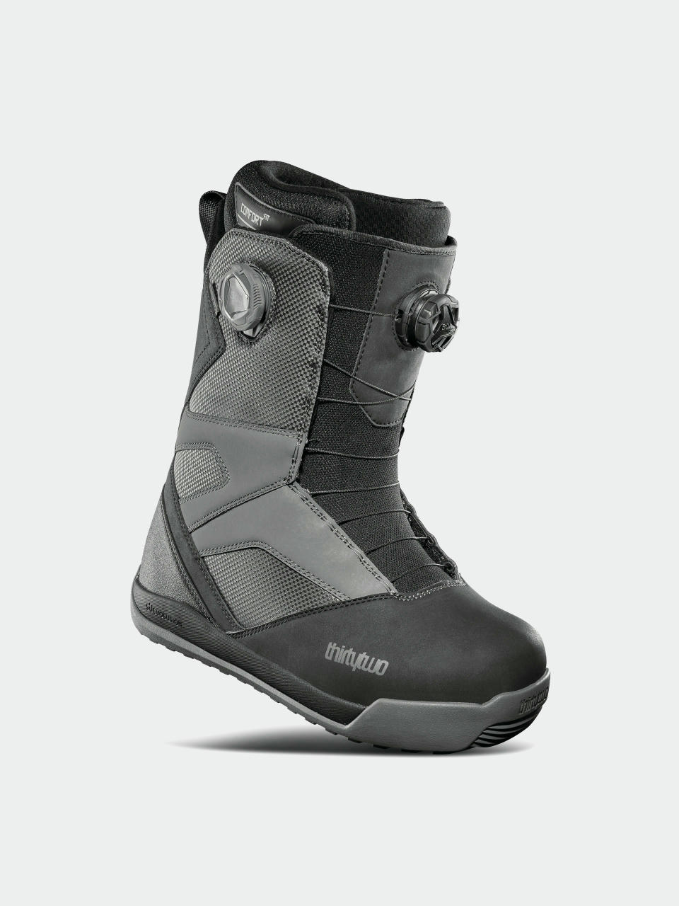 Мъжко Сноуборд  обувки ThirtyTwo Stw Double Boa (black/charcoal)