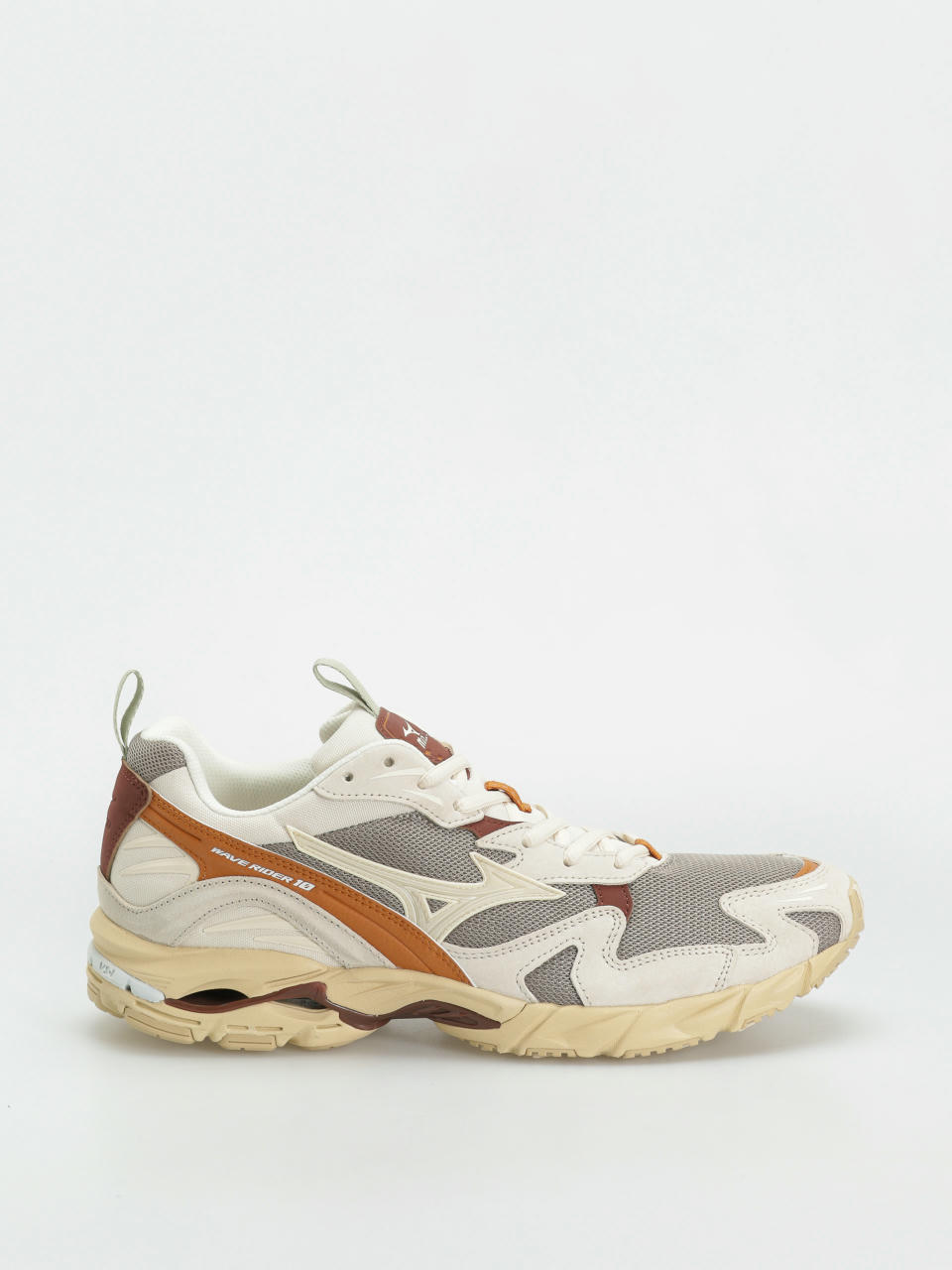 Обувки Mizuno Wave Rider 10 Premium (vintage khaki/summer sand/pumpkin spice)