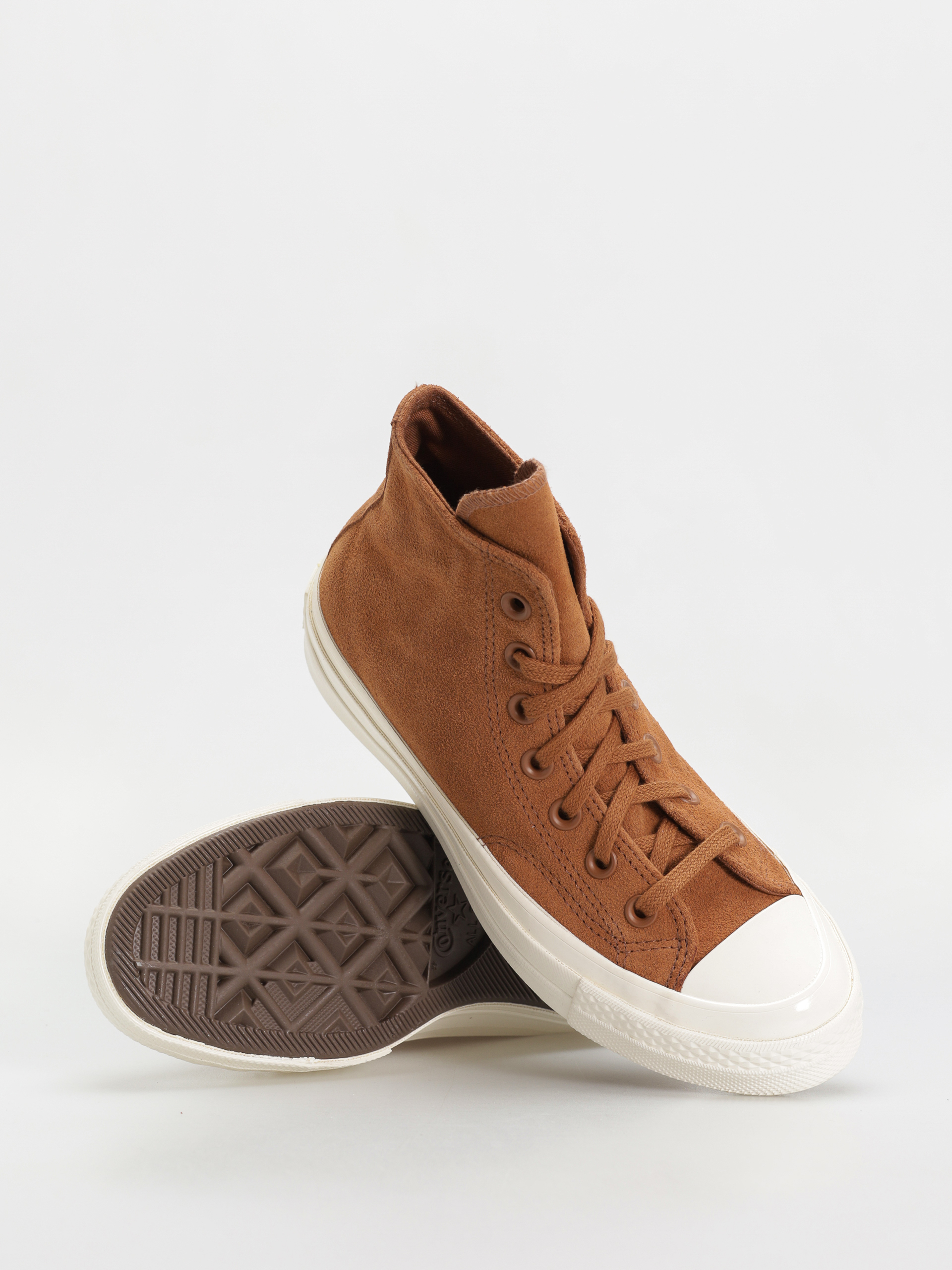 Кецове Converse Chuck 70 Hi Colorful Suede (warm tan/egret/black)