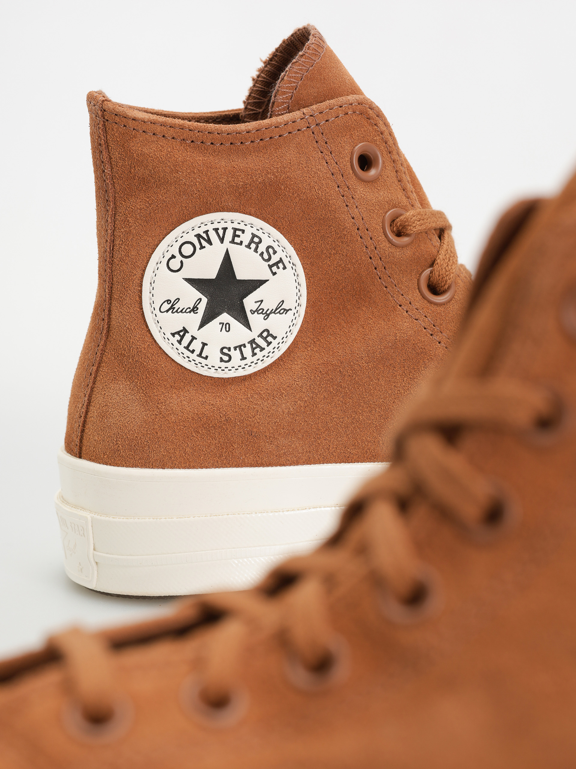 Кецове Converse Chuck 70 Hi Colorful Suede (warm tan/egret/black)