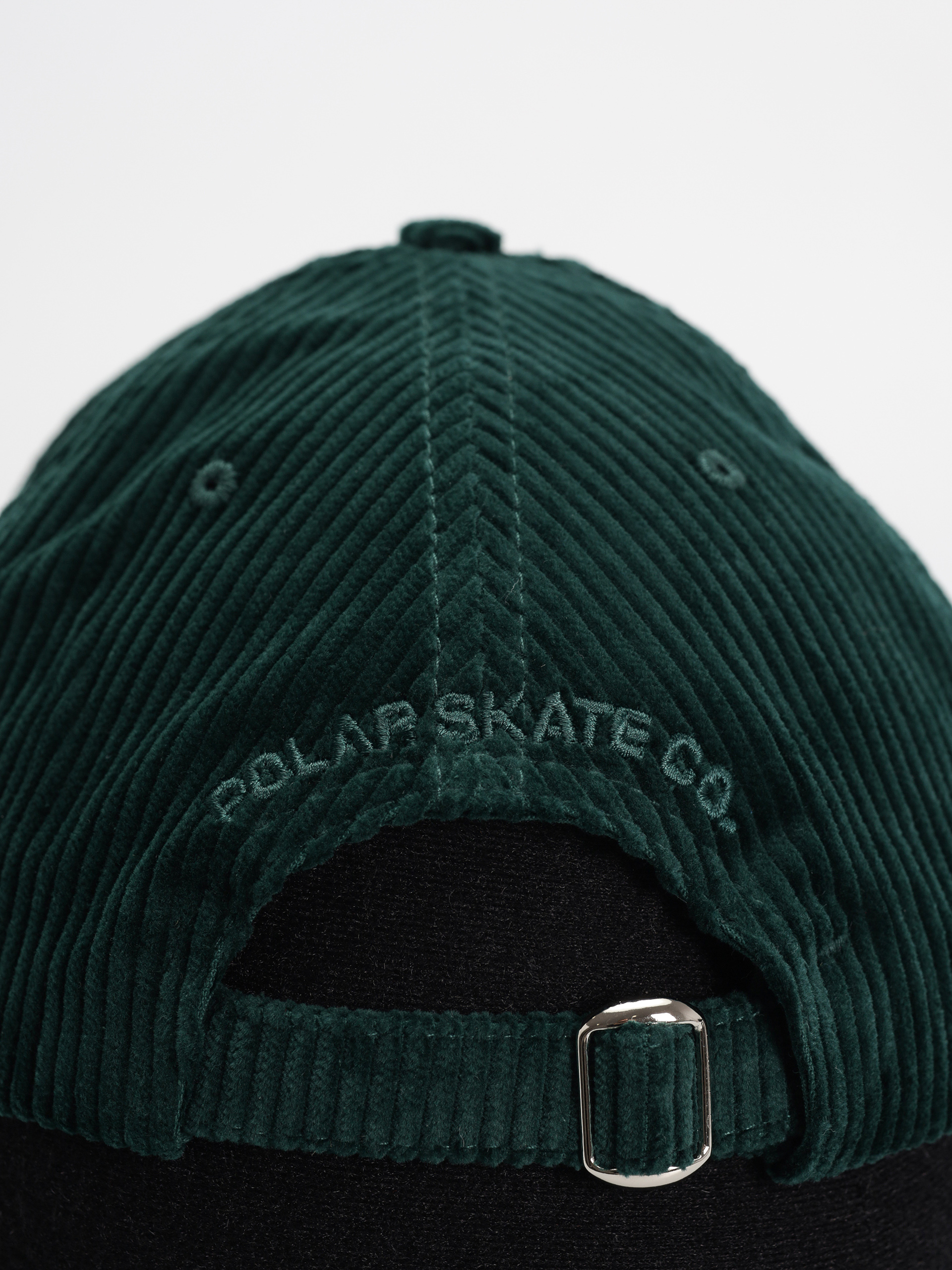 Шапка с козирка Polar Skate Sai Cord (dark emerald)