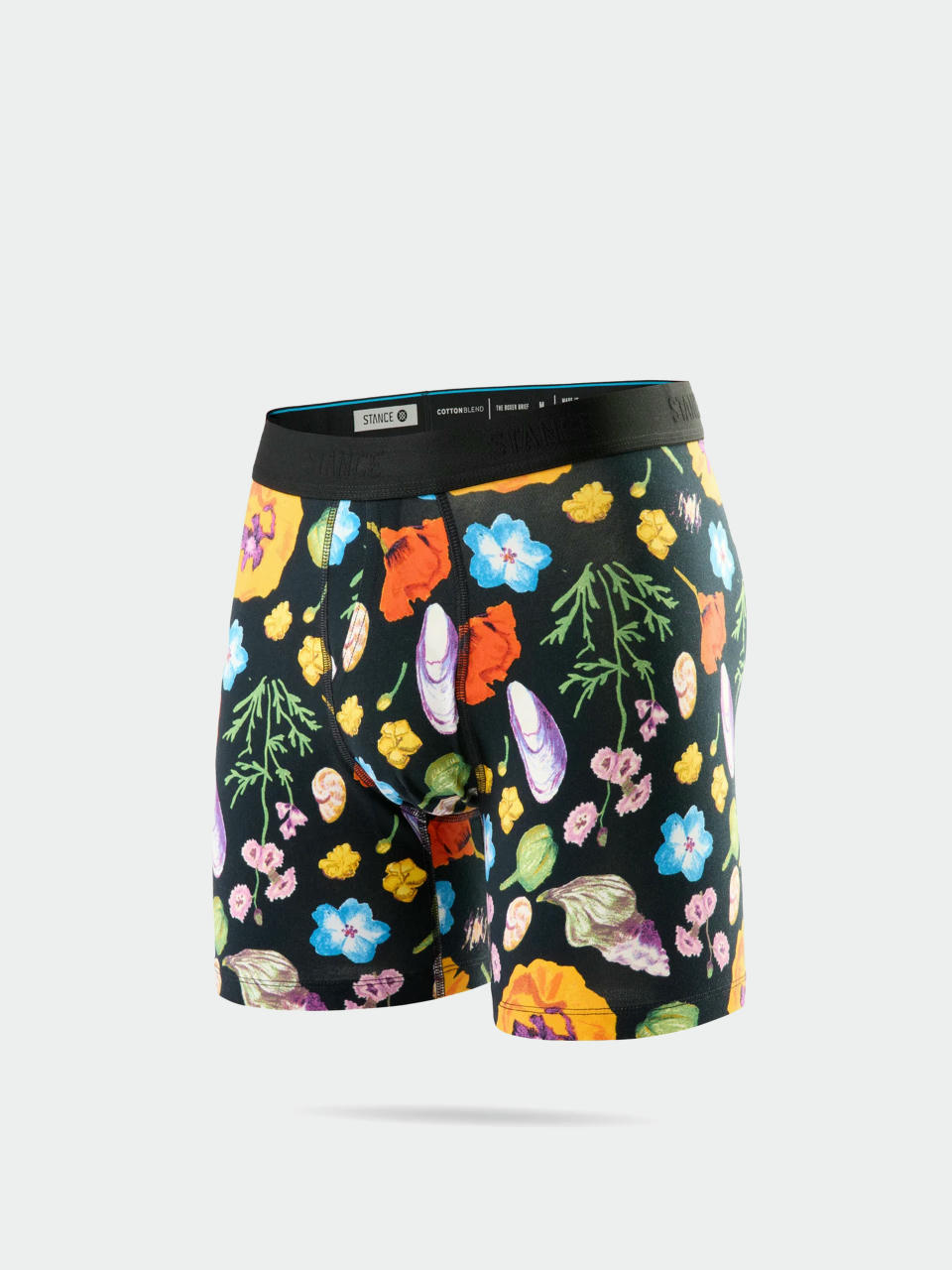 Бельо Stance Lucias Floral Boxer Brief (black)