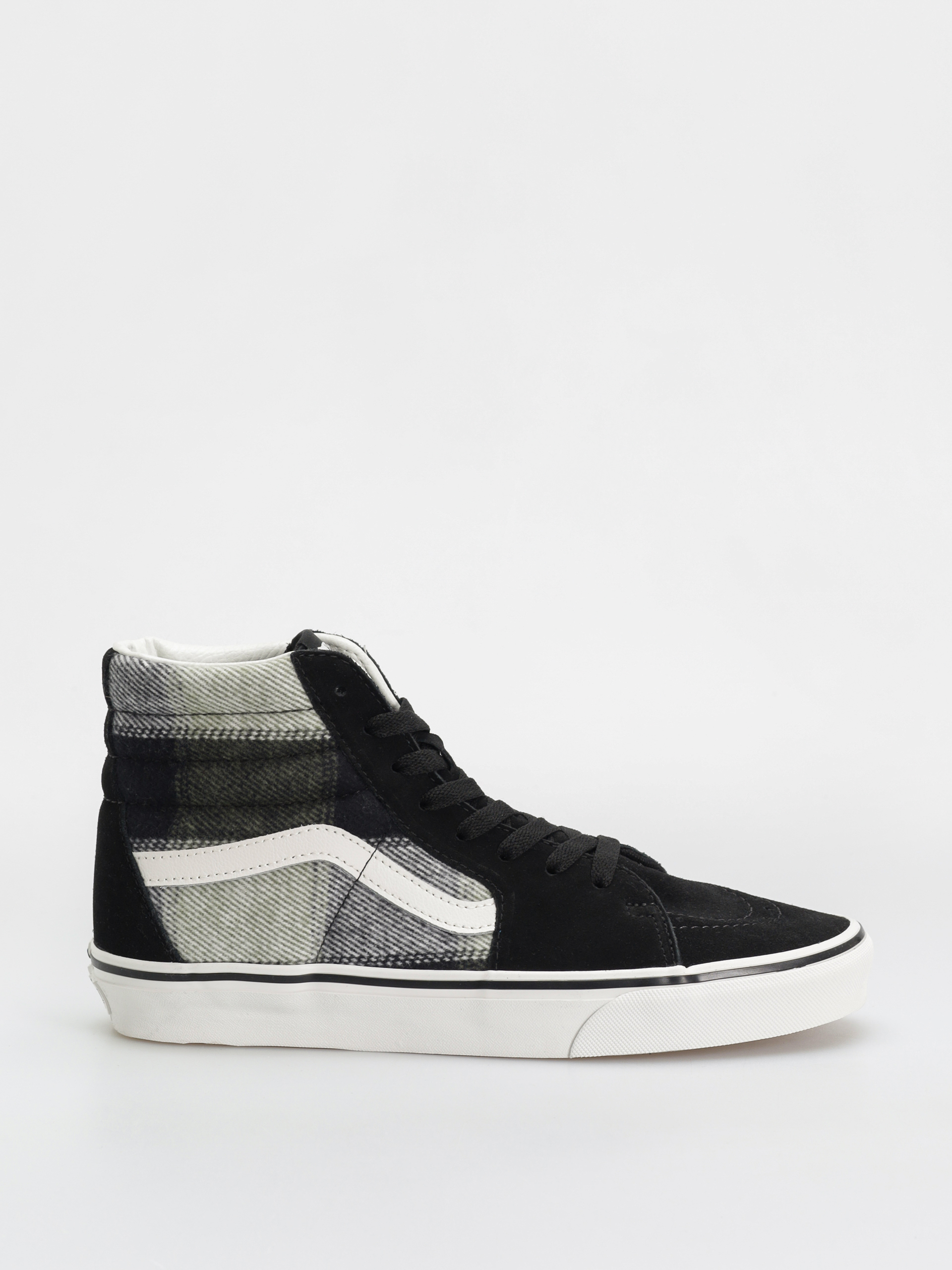 u041eu0431u0443u0432u043au0438 Vans Sk8 Hi (brushed plaid olive/black)