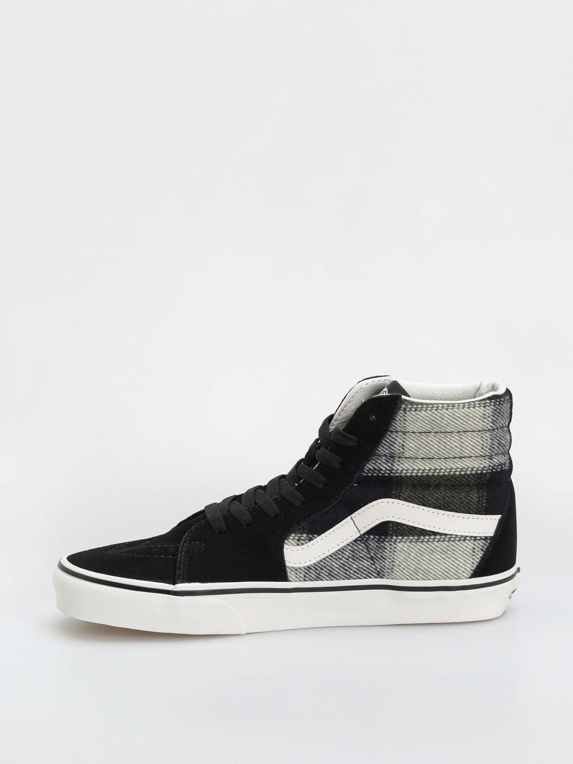 Обувки Vans Sk8 Hi (brushed plaid olive/black)