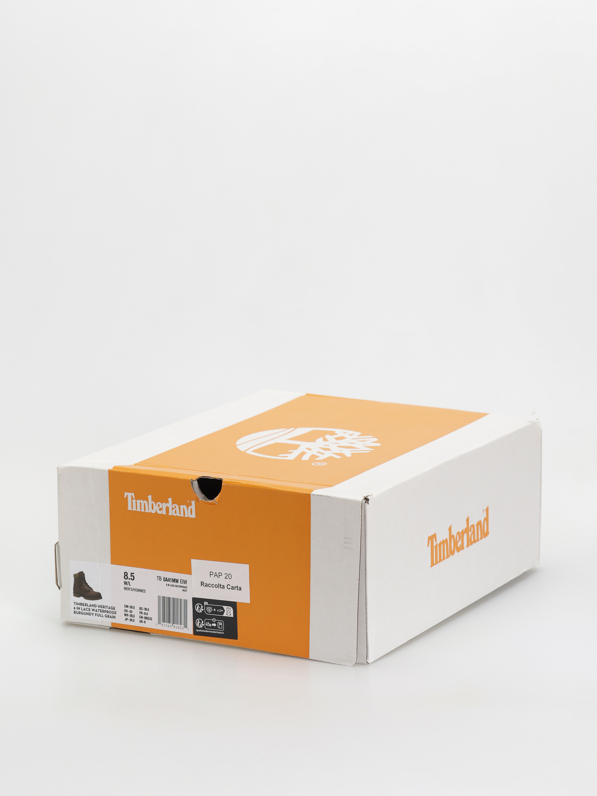 Зимни обувки Timberland Heritage 6 Inch (burgundy full grain)