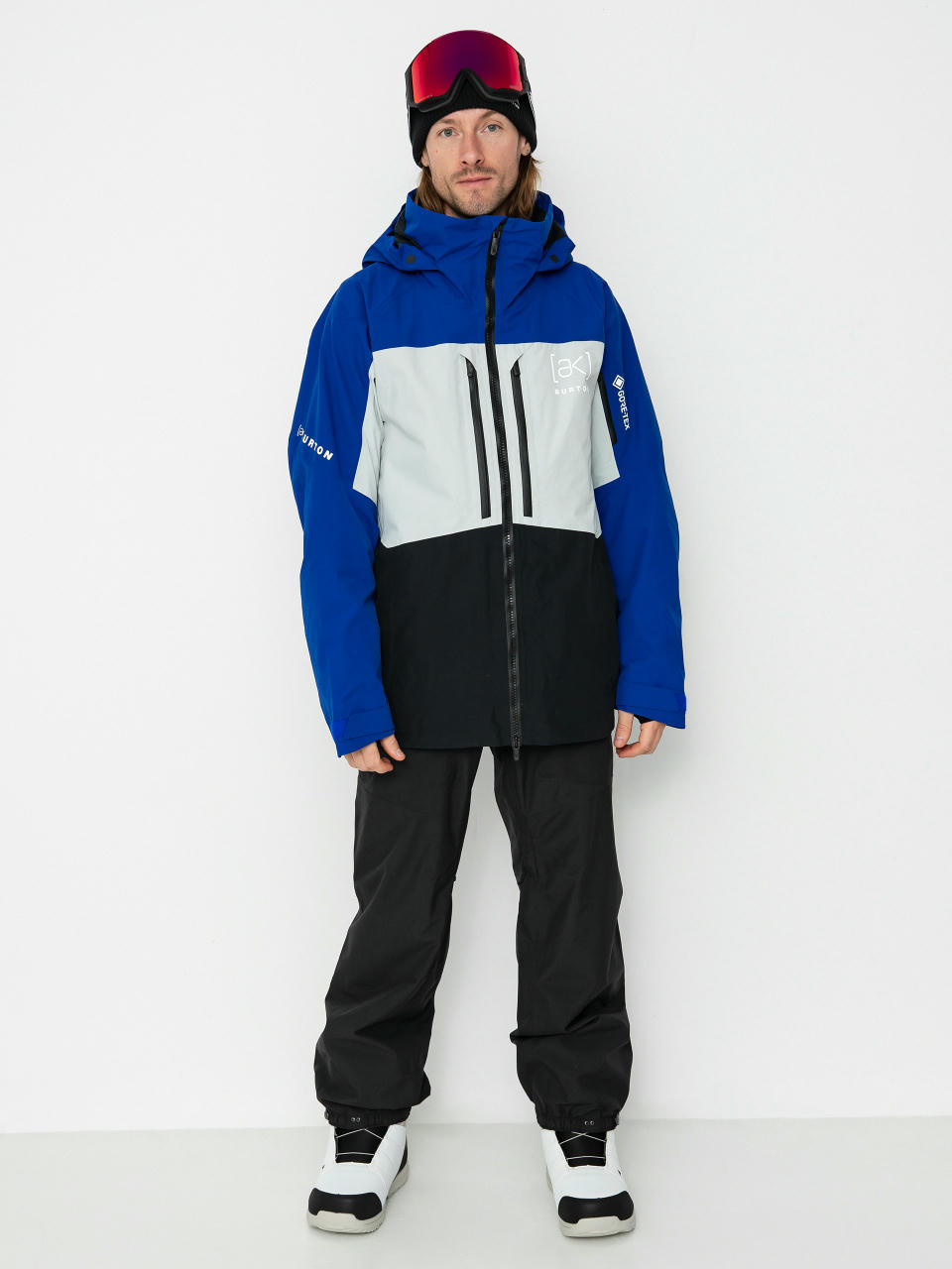 Мъжка Сноуборд яке Burton Ak Gore Tex Swash (jake blue/gray cloud/true black)