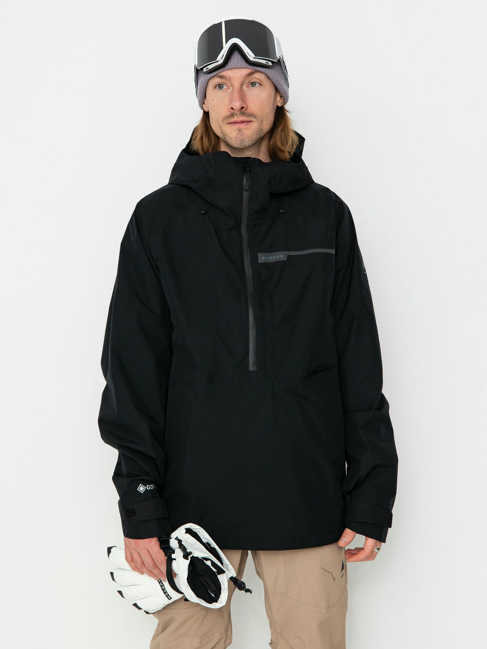 Мъжка Сноуборд яке Burton Pillowline Gore Tex Anorak (true black)