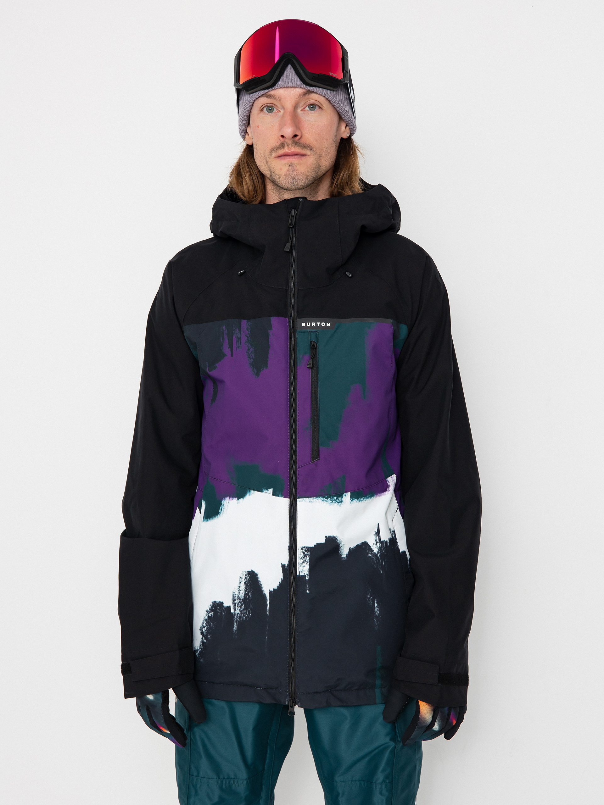 Сноуборд яке Burton Lodgepole (true black/forest chalk)