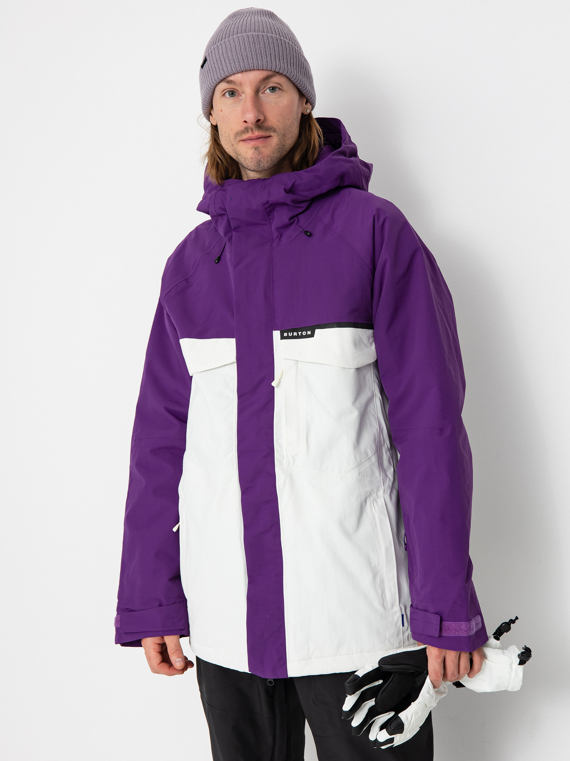 Мъжки Сноуборд яке Burton Covert 2.0 (imperial purple/stout white)