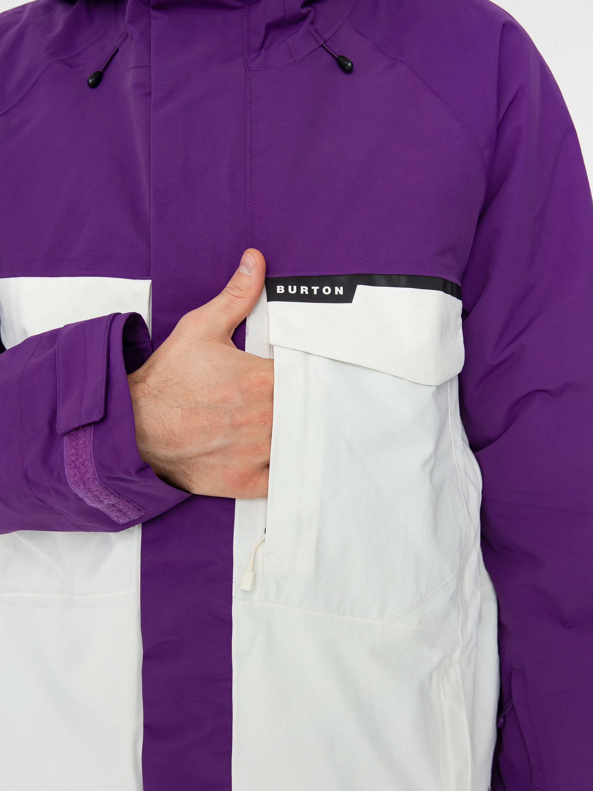 Мъжки Сноуборд яке Burton Covert 2.0 (imperial purple/stout white)