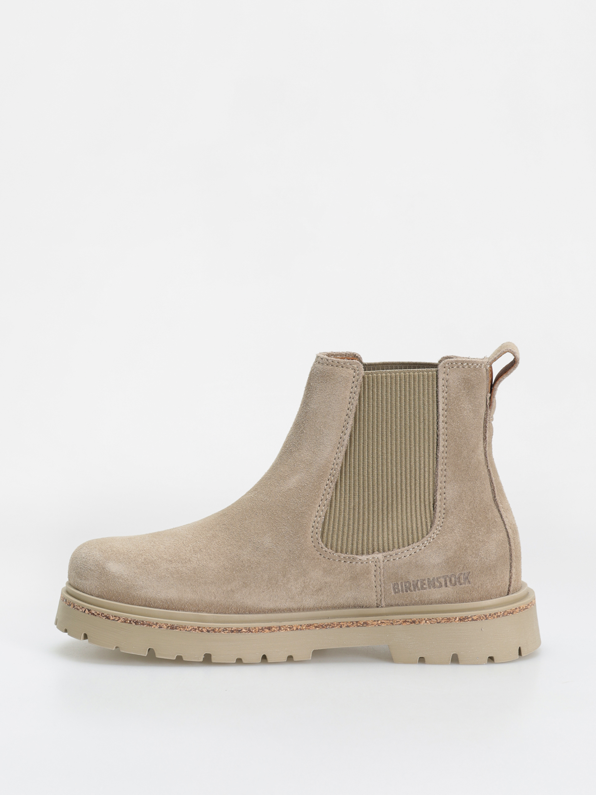 Обувки Birkenstock Highwood Slip On Women Suede Leather Narrow Wmn (taupe)