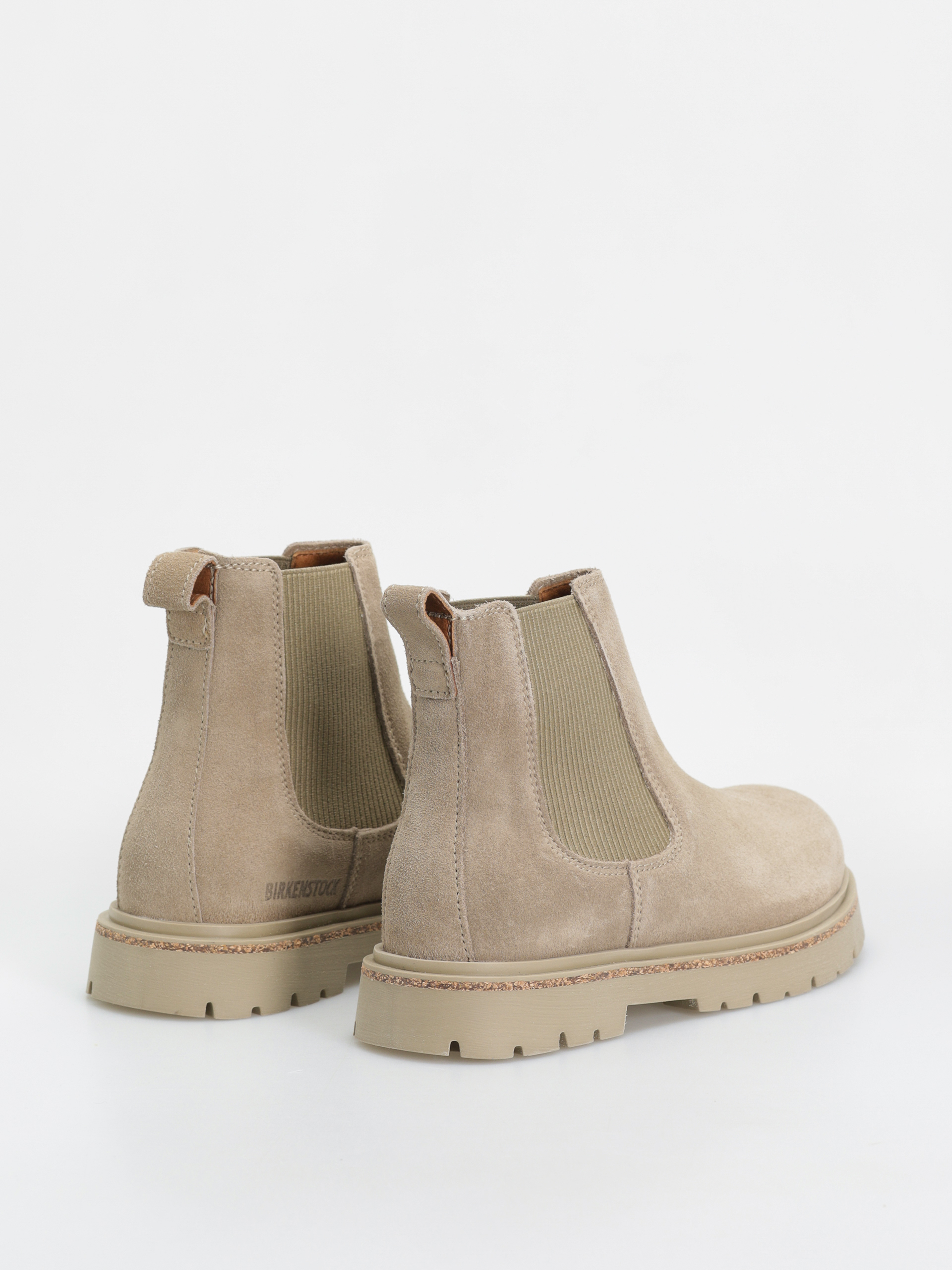 Обувки Birkenstock Highwood Slip On Women Suede Leather Narrow Wmn (taupe)