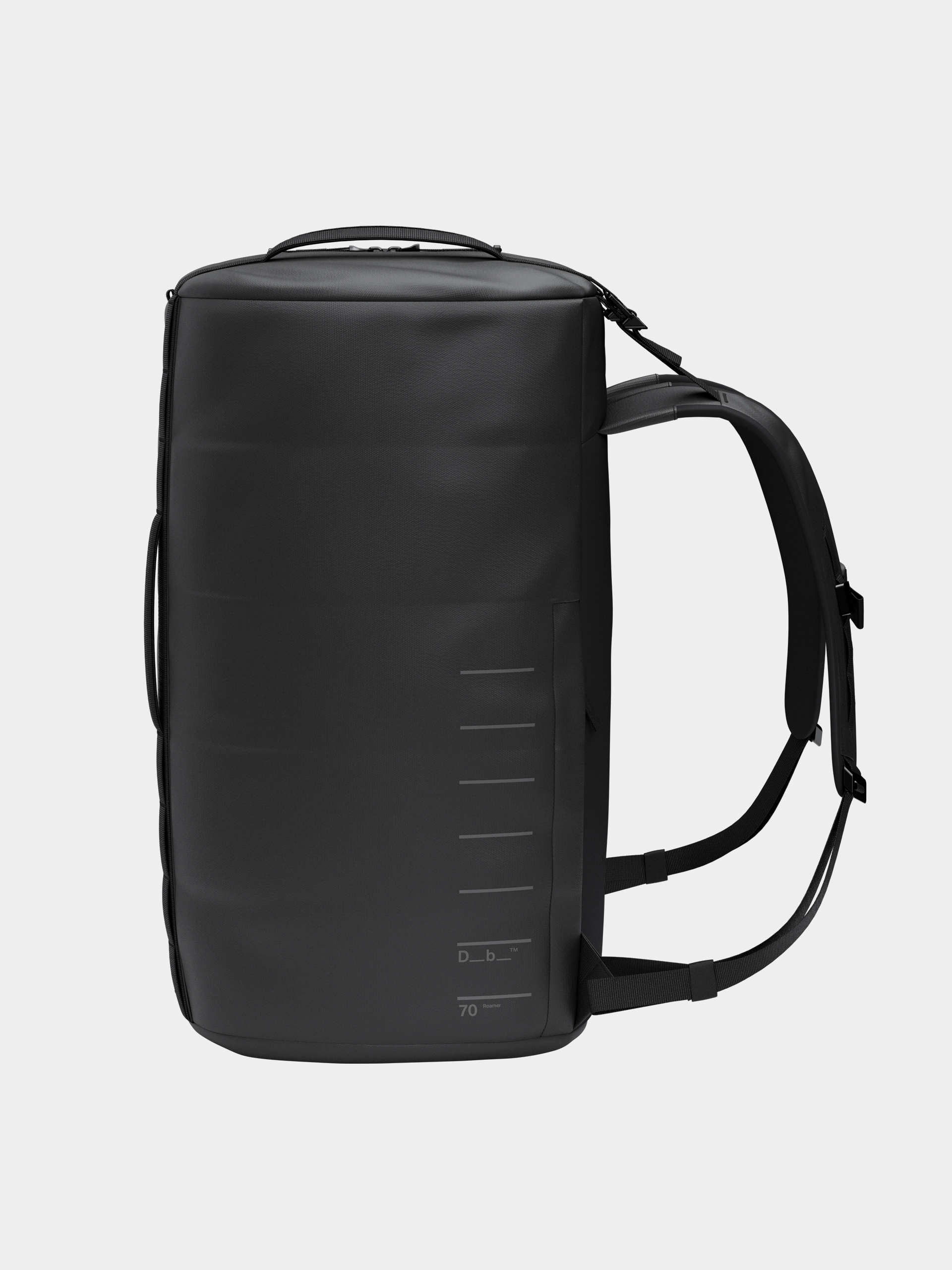 Пътна чанта Db Roamer Pro Split Duffel 70L (black out)