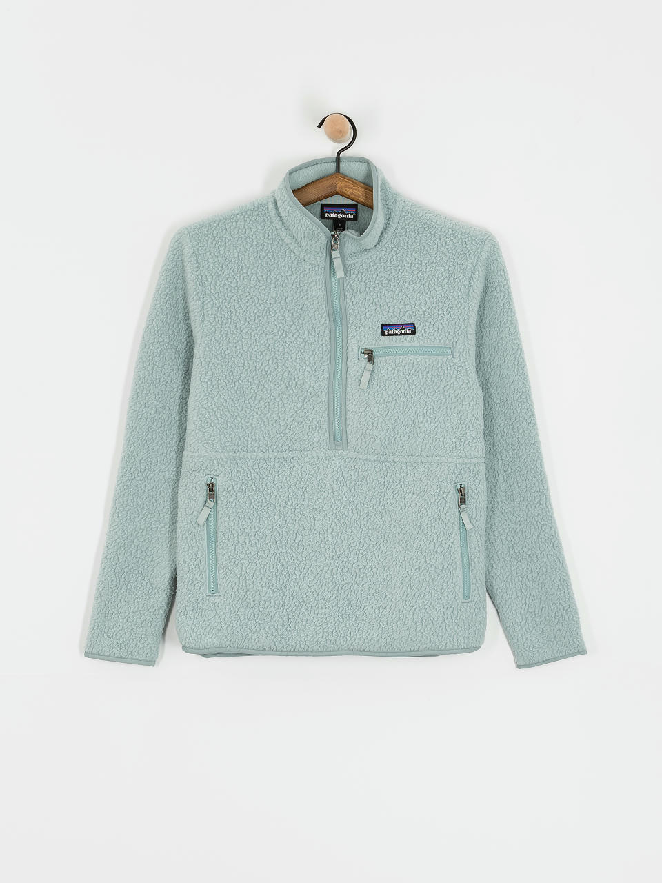 Дамски Поларени суитшърт Patagonia Retro Pile Marsupial (thermal blue)