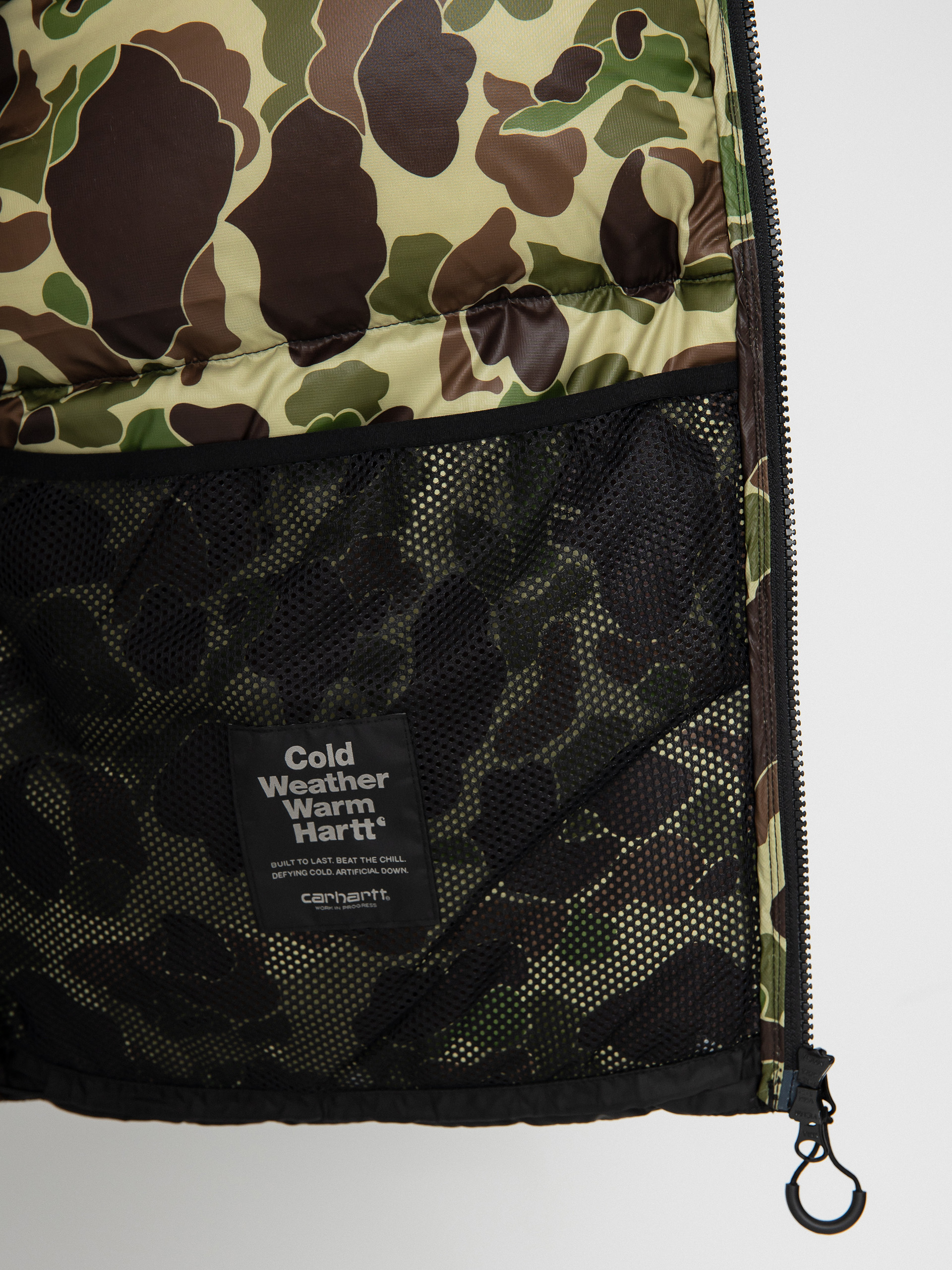 Яке Carhartt WIP Toronto (black/camo duck/green)