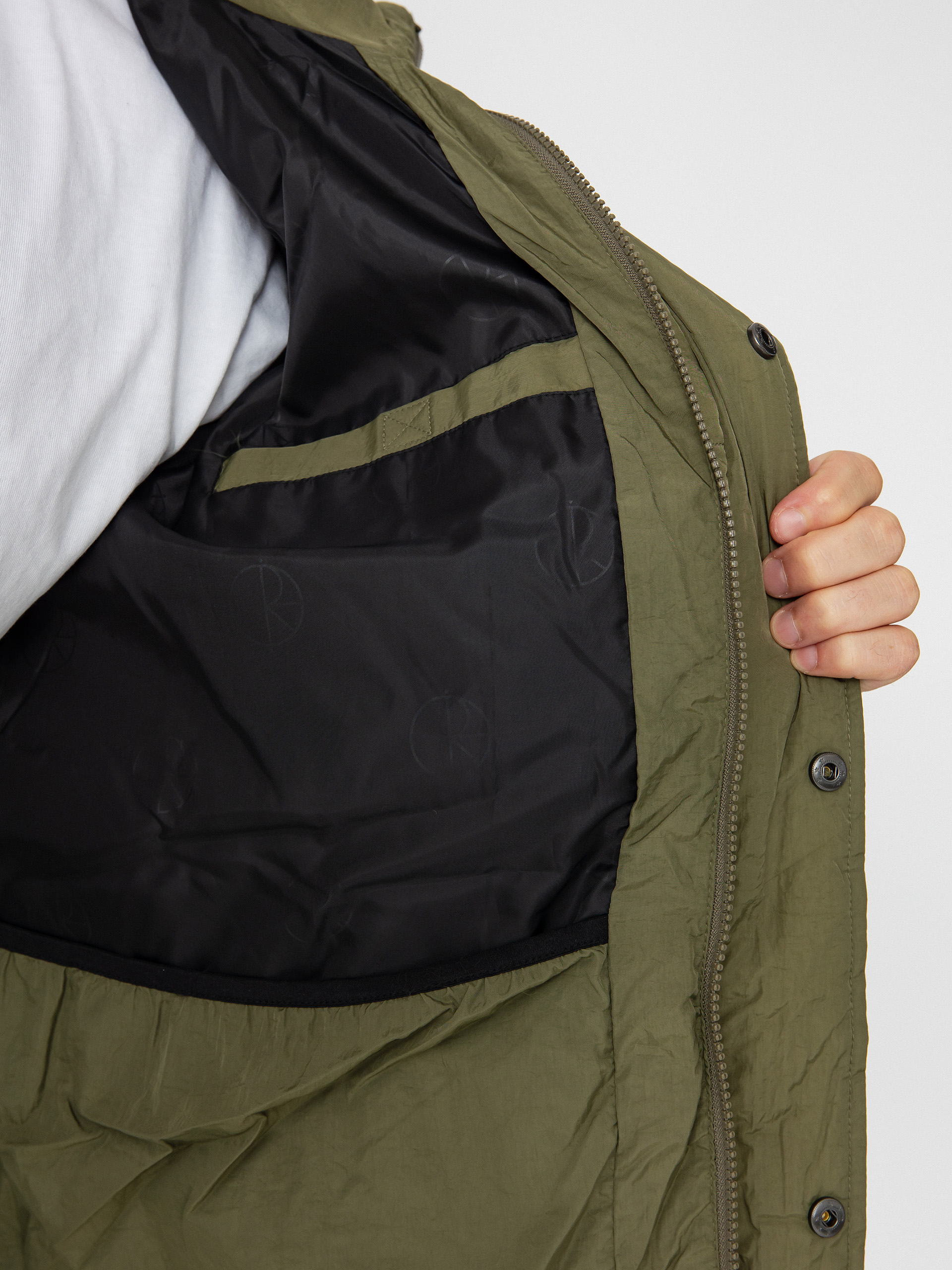 Яке Polar Skate Basic Puffer (army green)