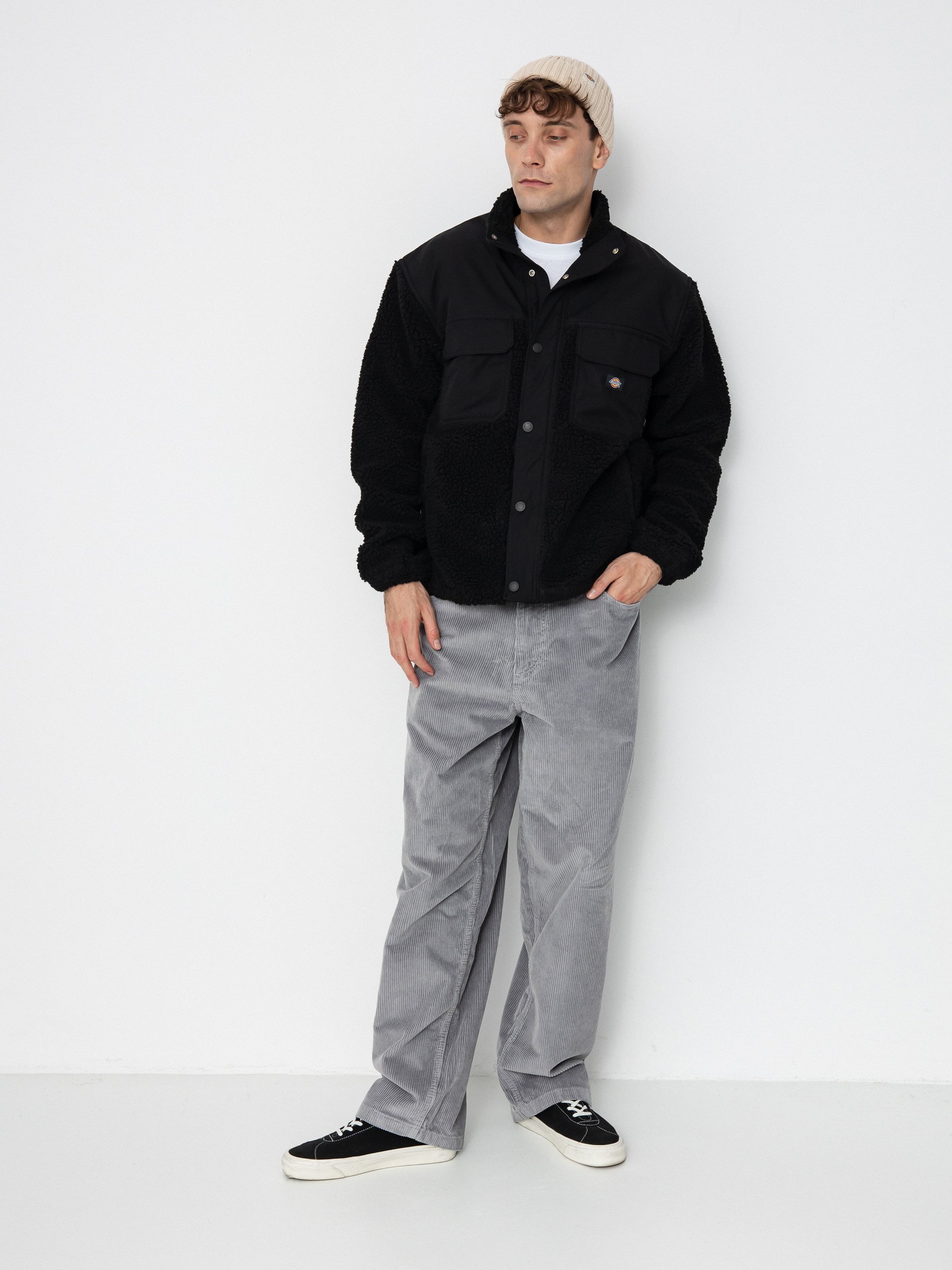 Поларени суитшърт Dickies Pinesdale (black)