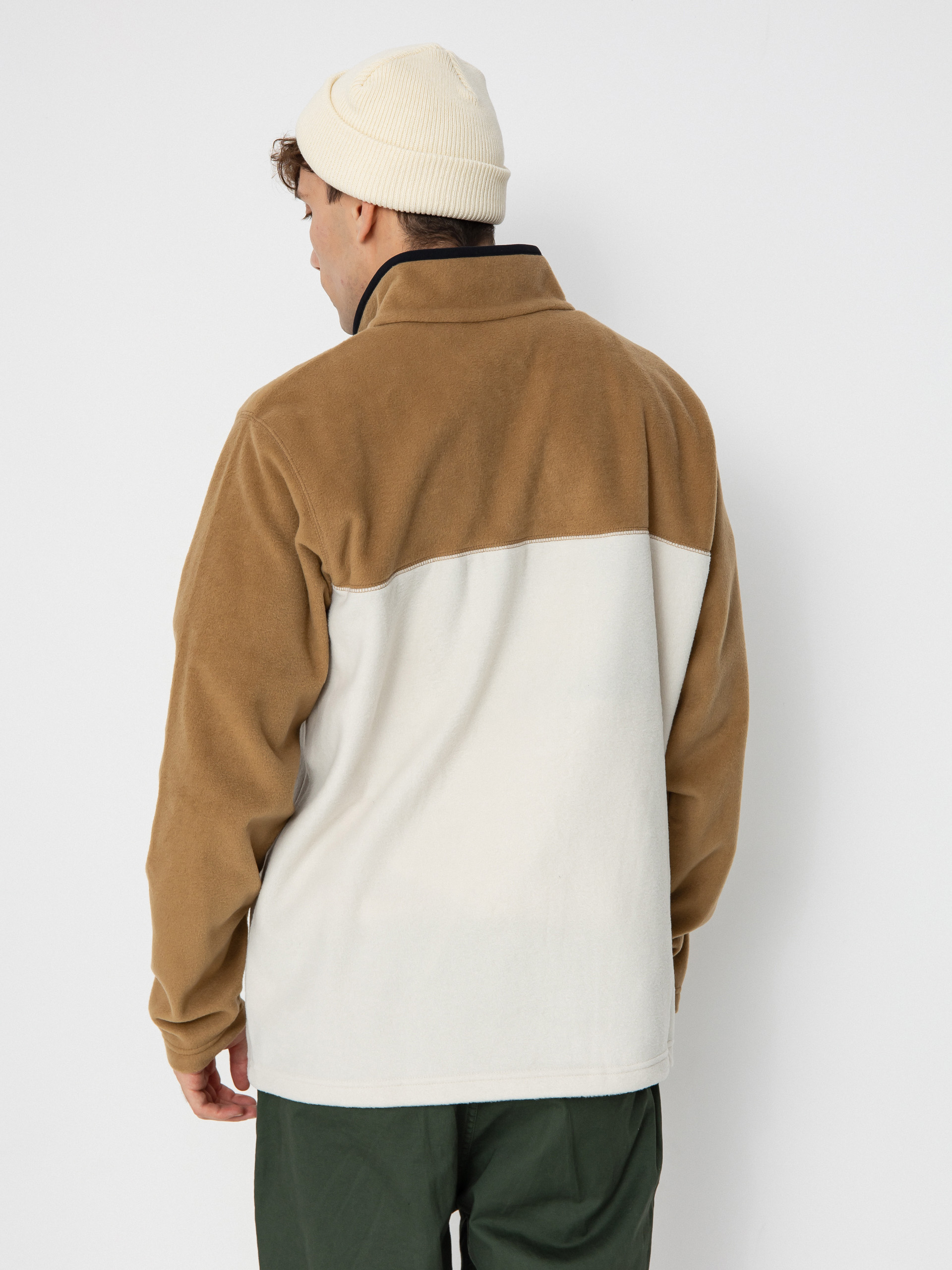 Мъжки Поларени суитшърт Columbia Steens Mountain Half Snap II (dark stone del)