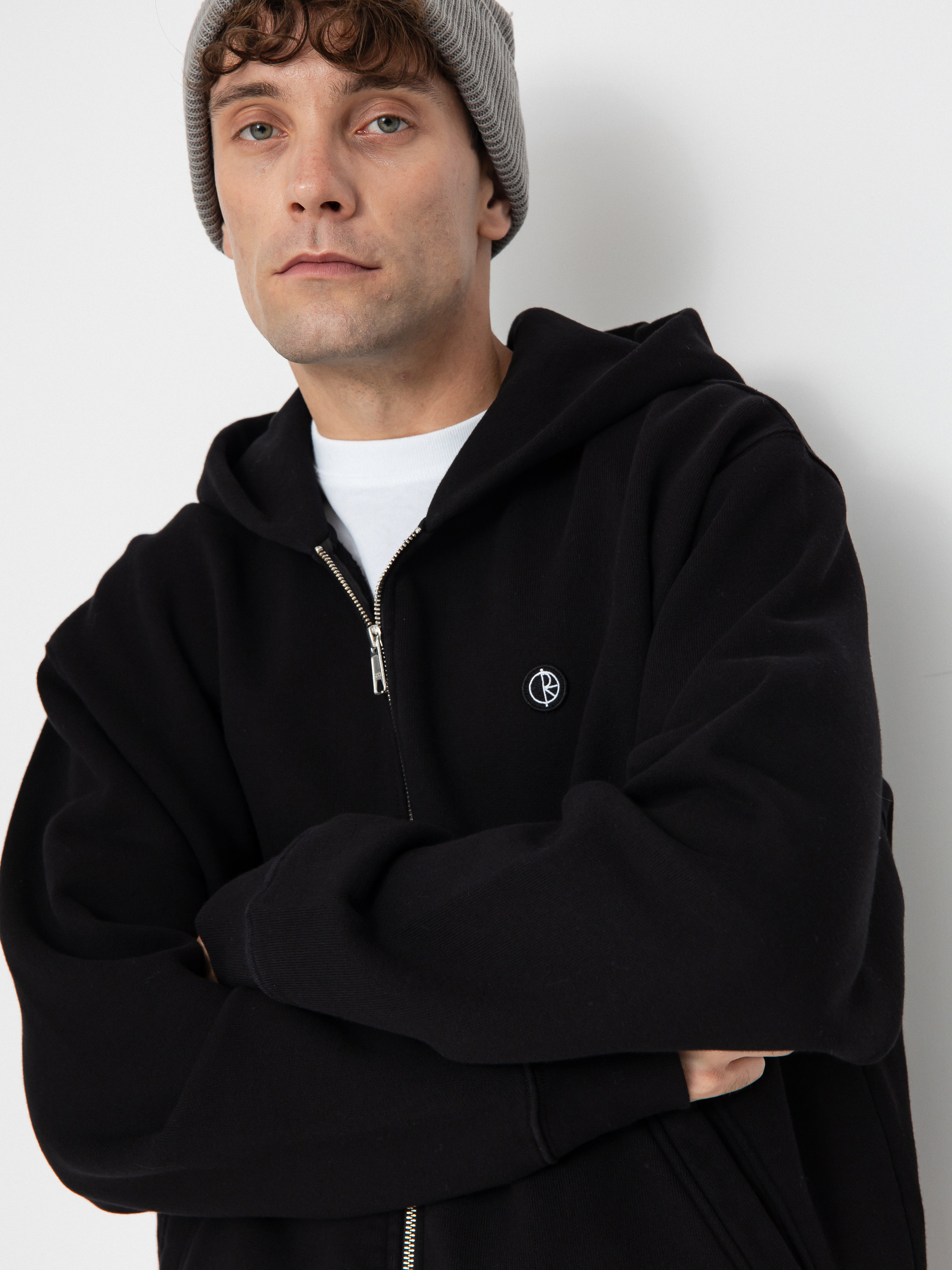Суитшърт с качулка Polar Skate Ed ZHD (black)