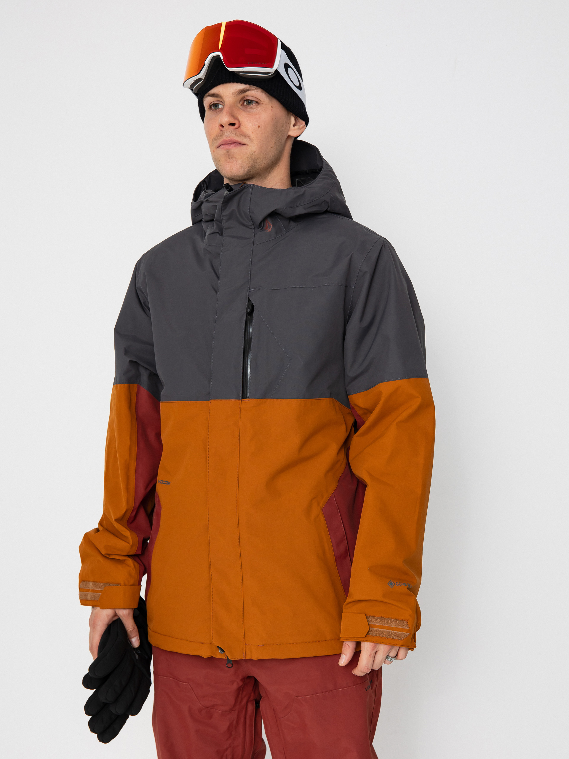 Мъжки Сноуборд яке Volcom L Ins Gore Tex (caramel)