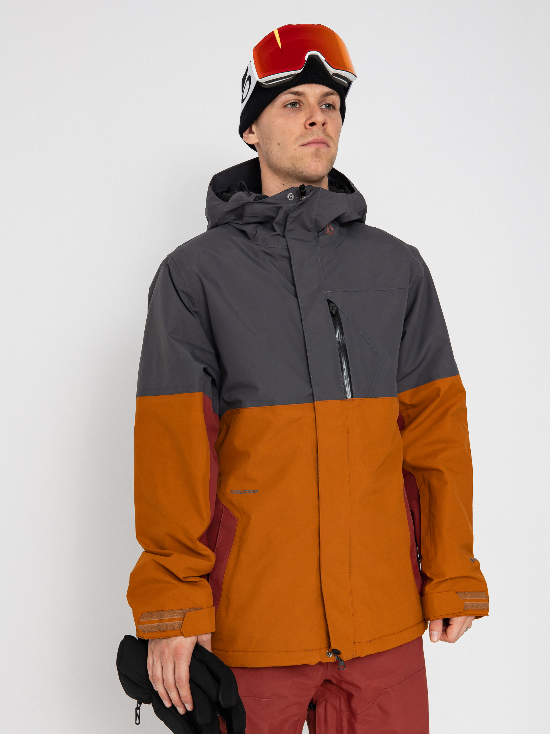 Мъжки Сноуборд яке Volcom L Ins Gore Tex (caramel)