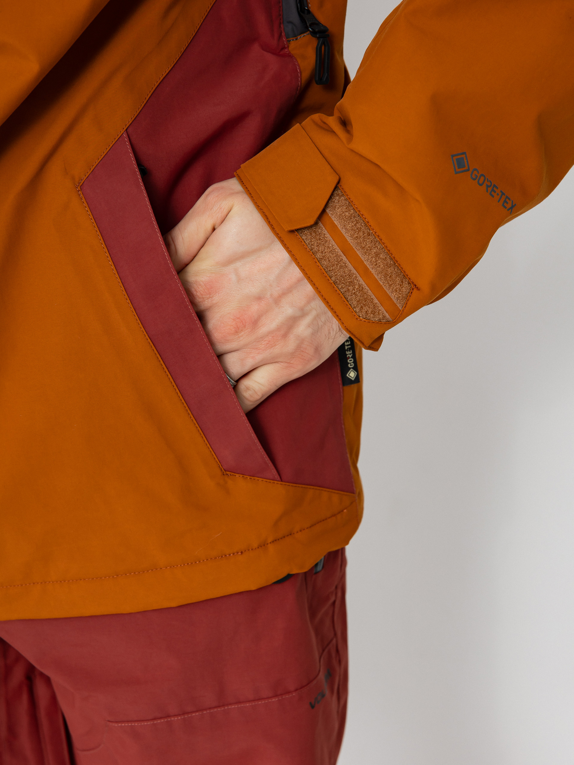 Мъжки Сноуборд яке Volcom L Ins Gore Tex (caramel)