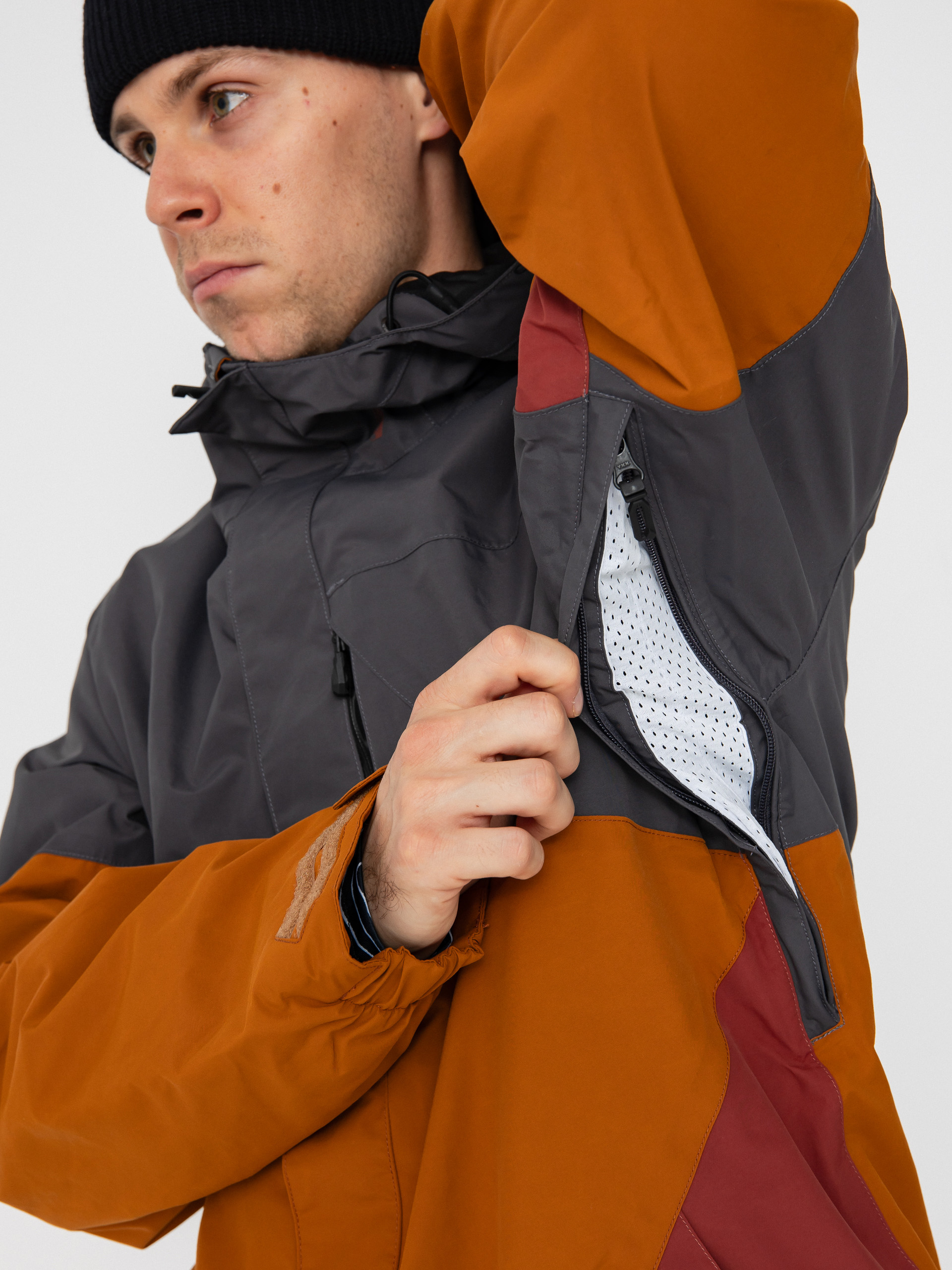 Мъжки Сноуборд яке Volcom L Ins Gore Tex (caramel)