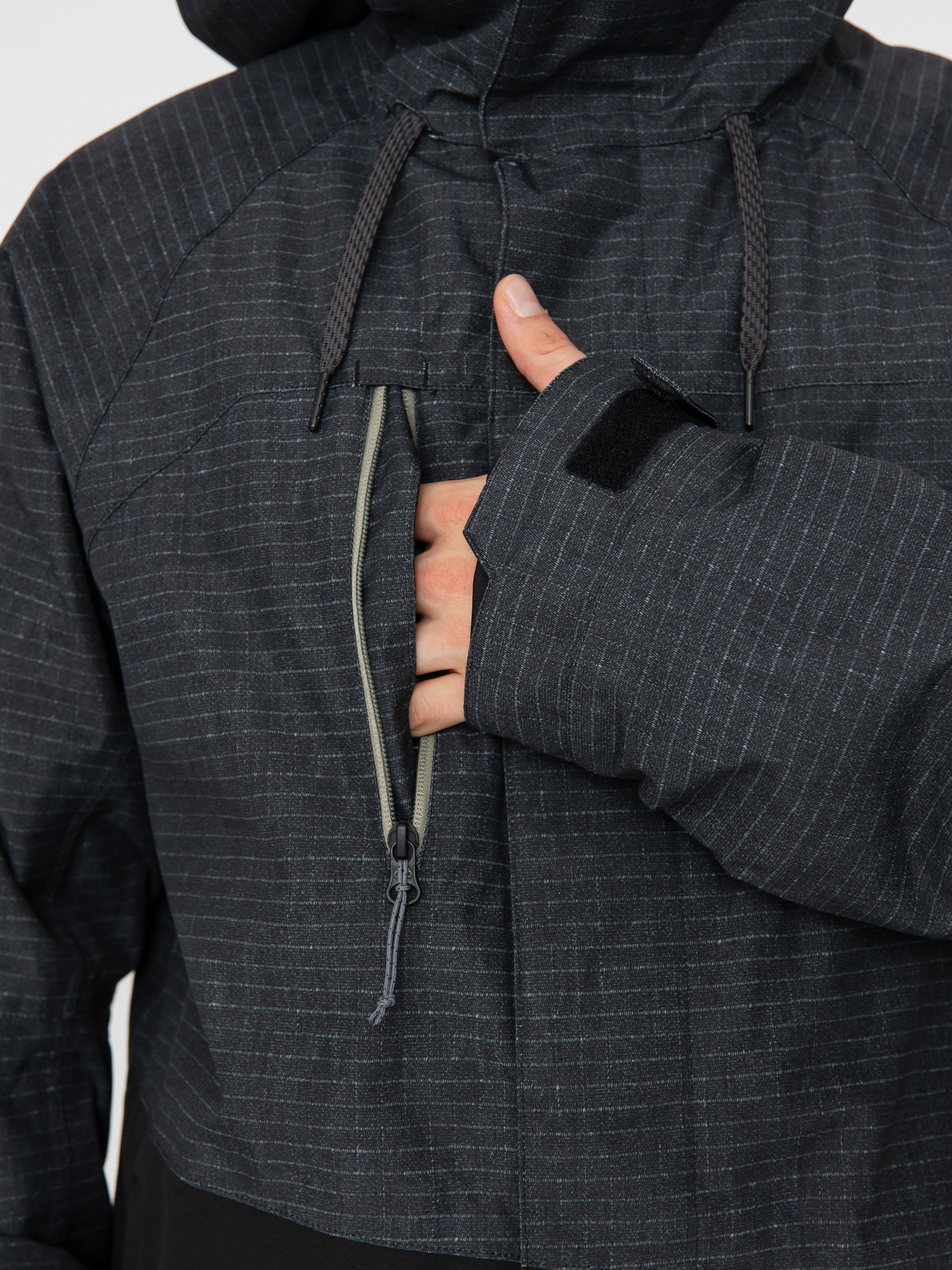 Мъжки Сноуборд яке 686 Geo Insulated (black ripstop colorblock)