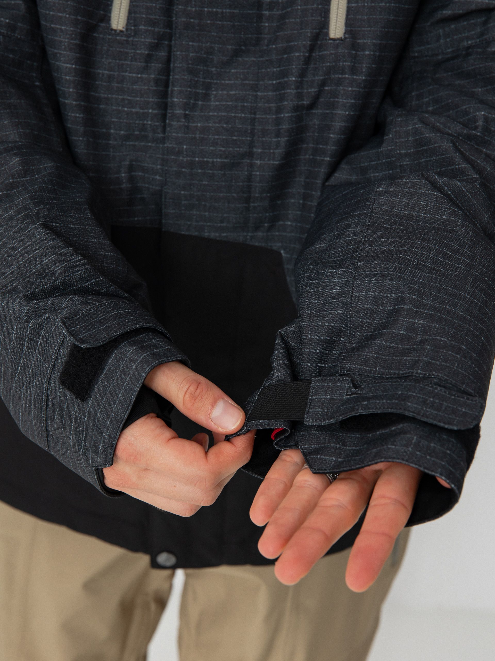 Мъжки Сноуборд яке 686 Geo Insulated (black ripstop colorblock)