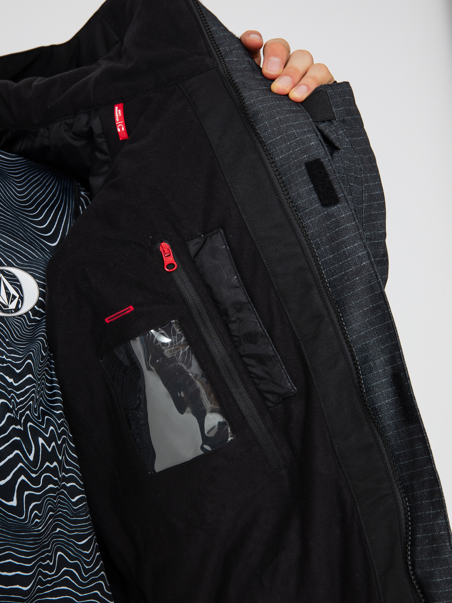 Мъжки Сноуборд яке 686 Geo Insulated (black ripstop colorblock)