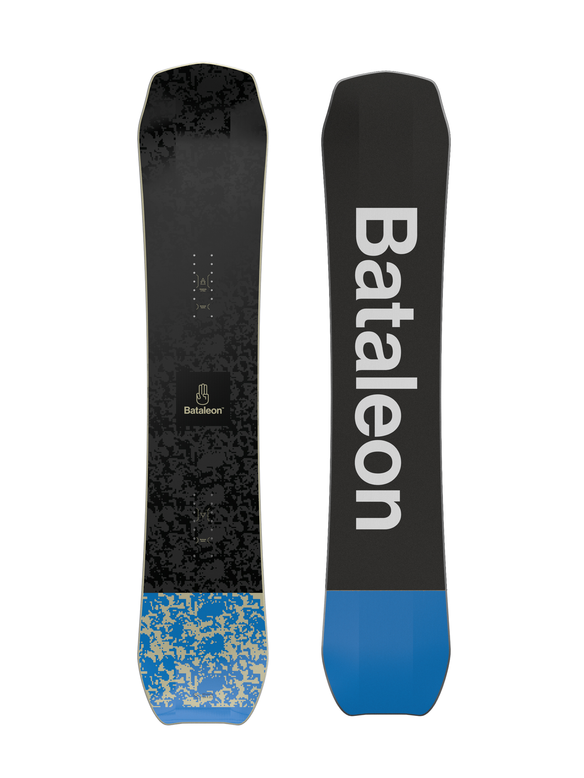 Сноуборд Bataleon Whatever (black/white/blue)