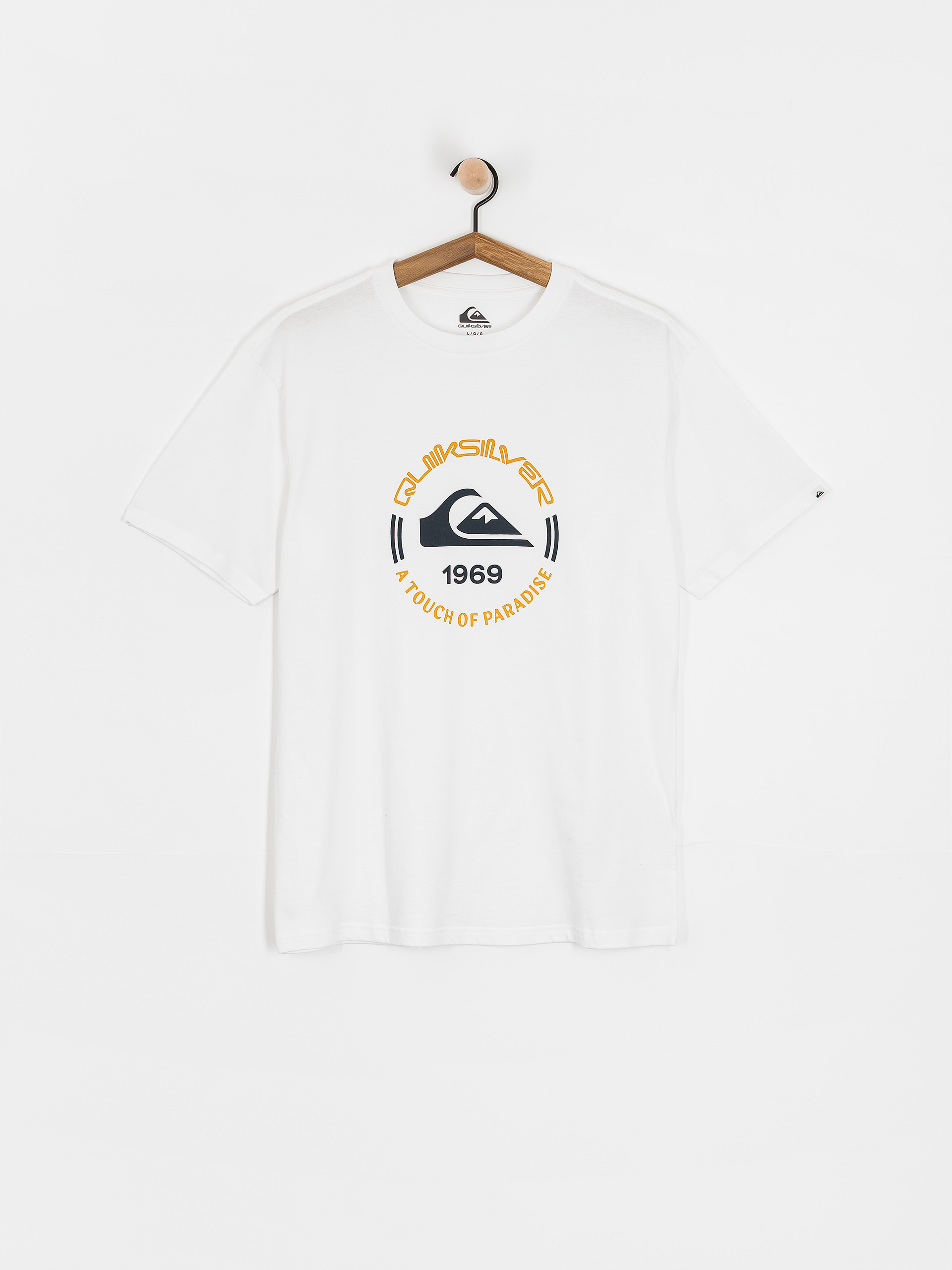 Тениска Quiksilver Circle Logo (white)