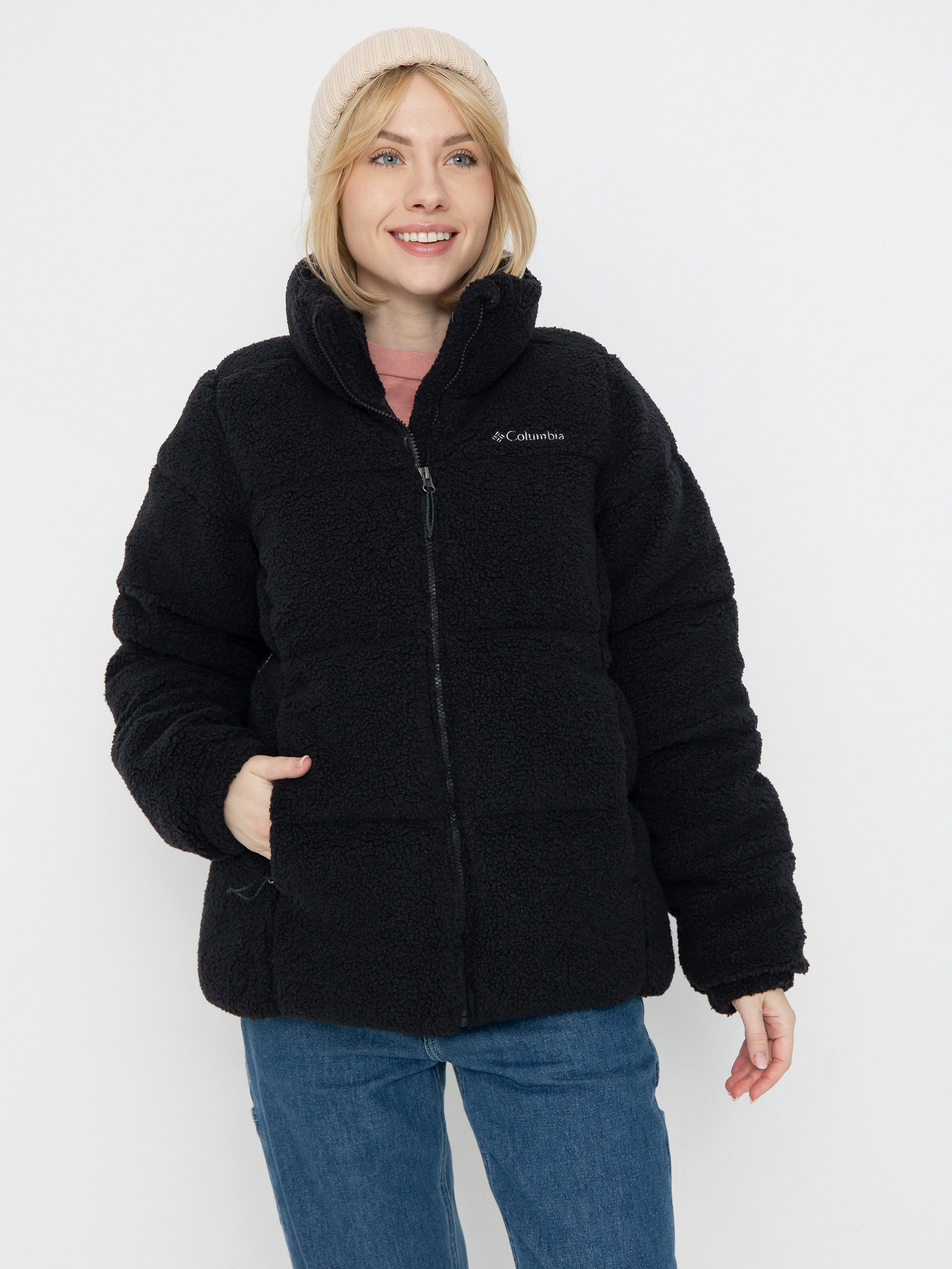 Яке Columbia Puffect Sherpa Wmn (black)