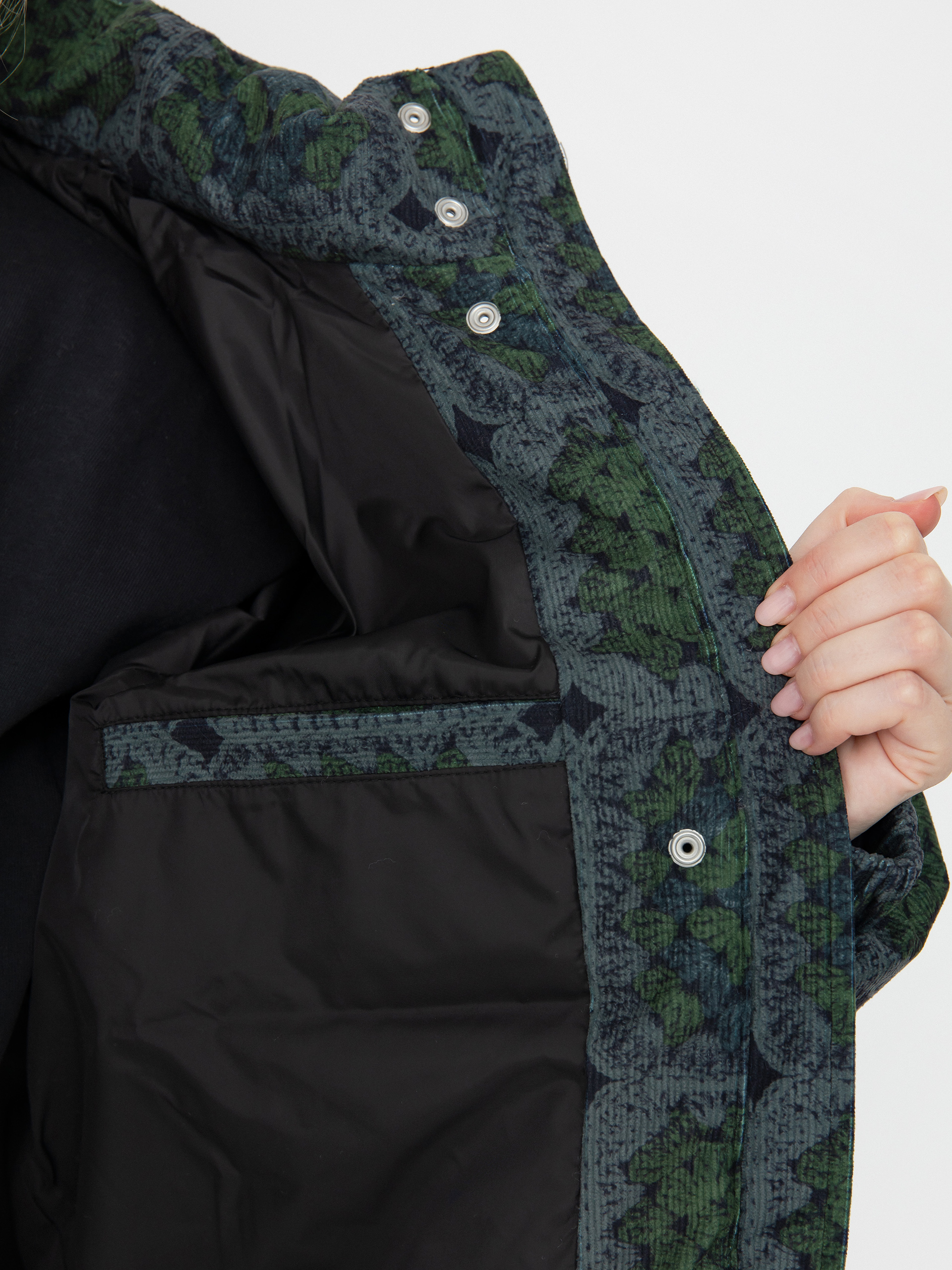 Яке OBEY Tappi Puffer Wmn (olive multi)