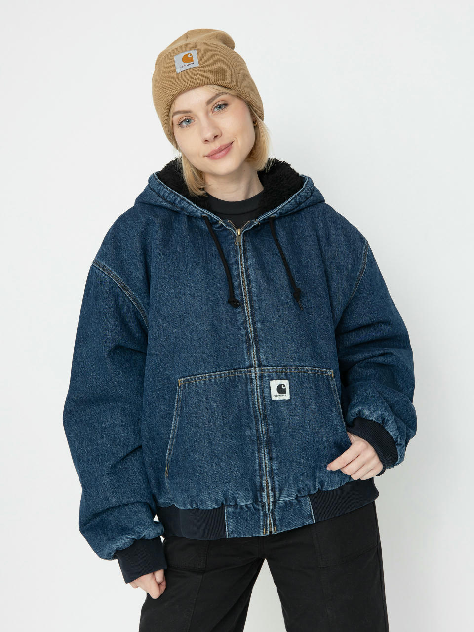 Яке Carhartt WIP OG Active Wmn (blue stone washed)