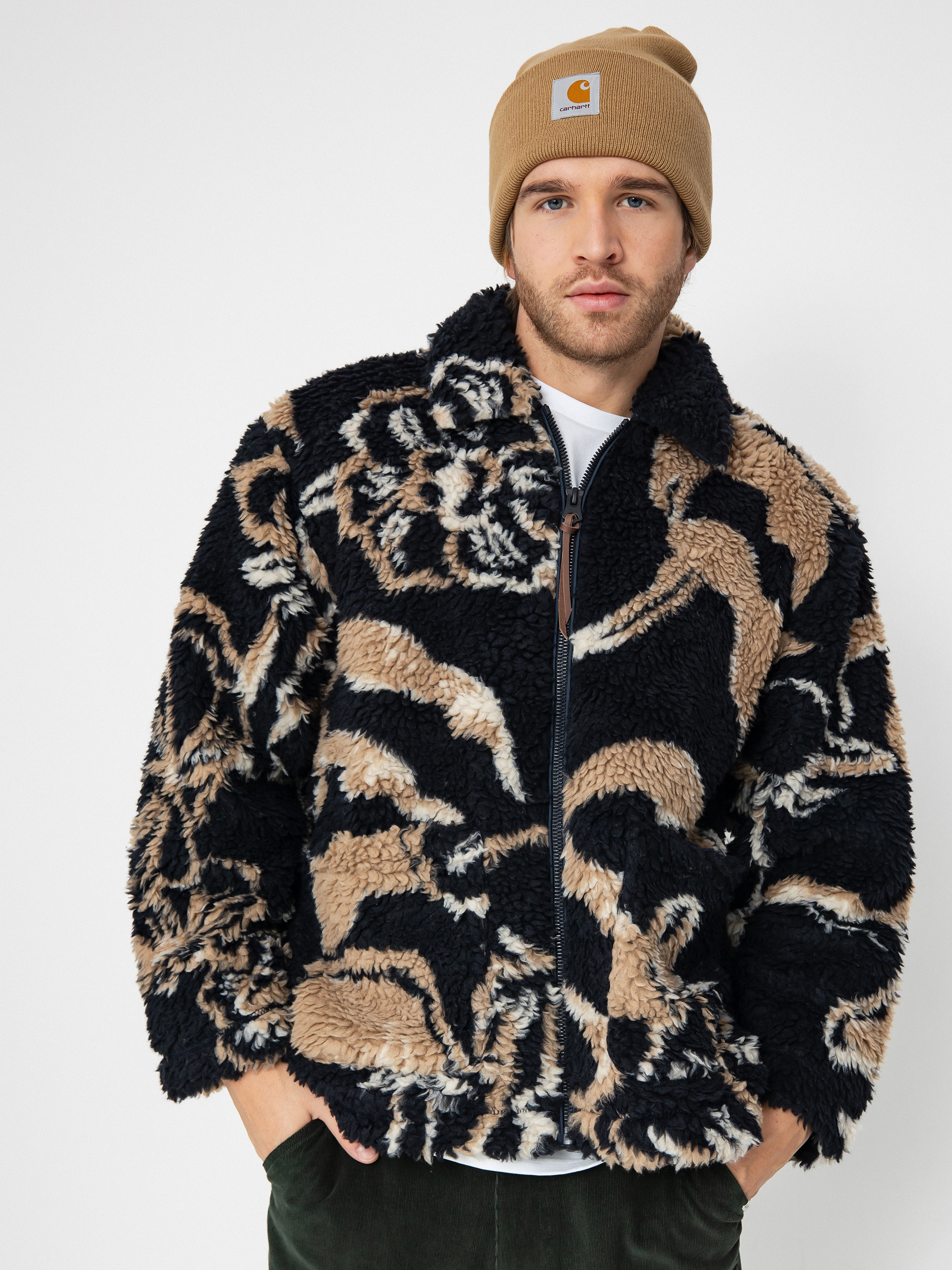 Яке OBEY Mushroom Sherpa (dark navy multi)