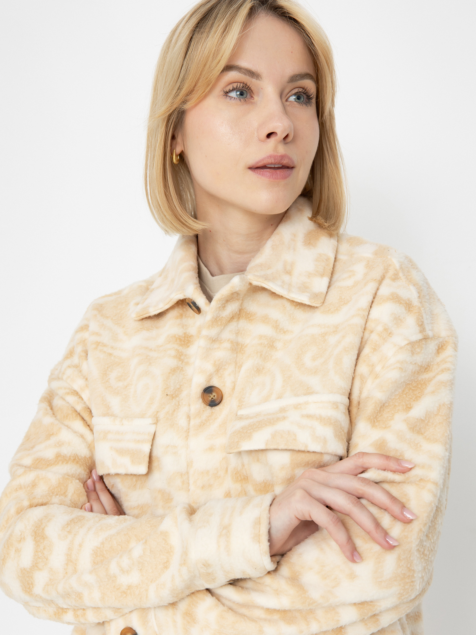 Риза Billabong Happy Camper Shacket Wmn (wet sand)