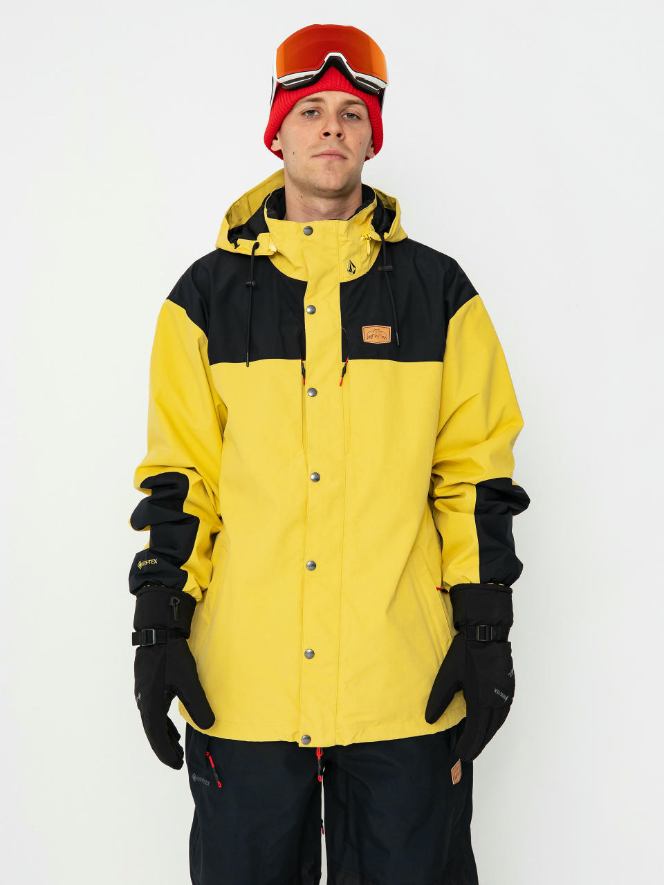 Мъжка Сноуборд яке Volcom Longo Gore Tex (dark yellow)