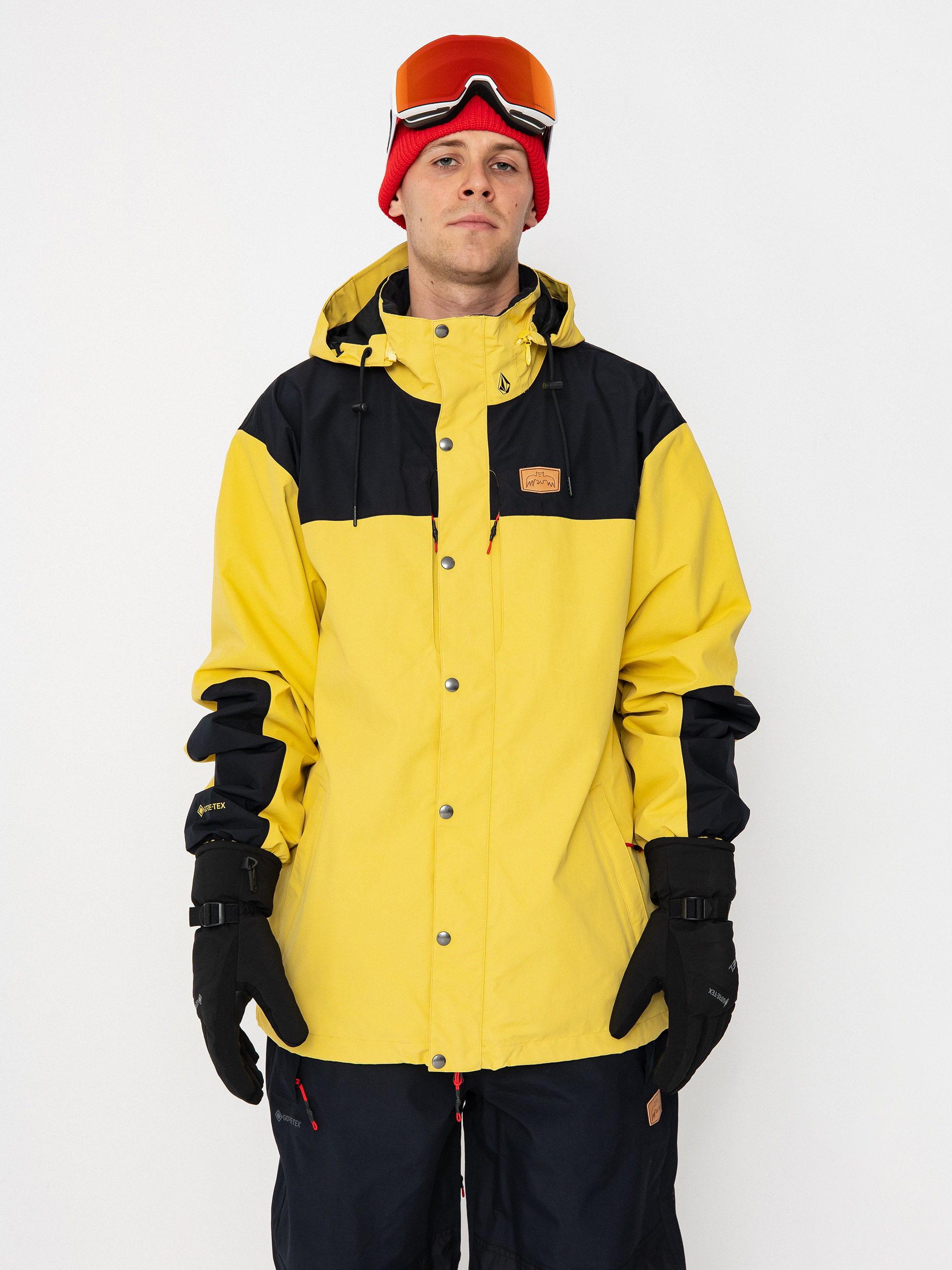 Сноуборд яке Volcom Longo Gore Tex (dark yellow)