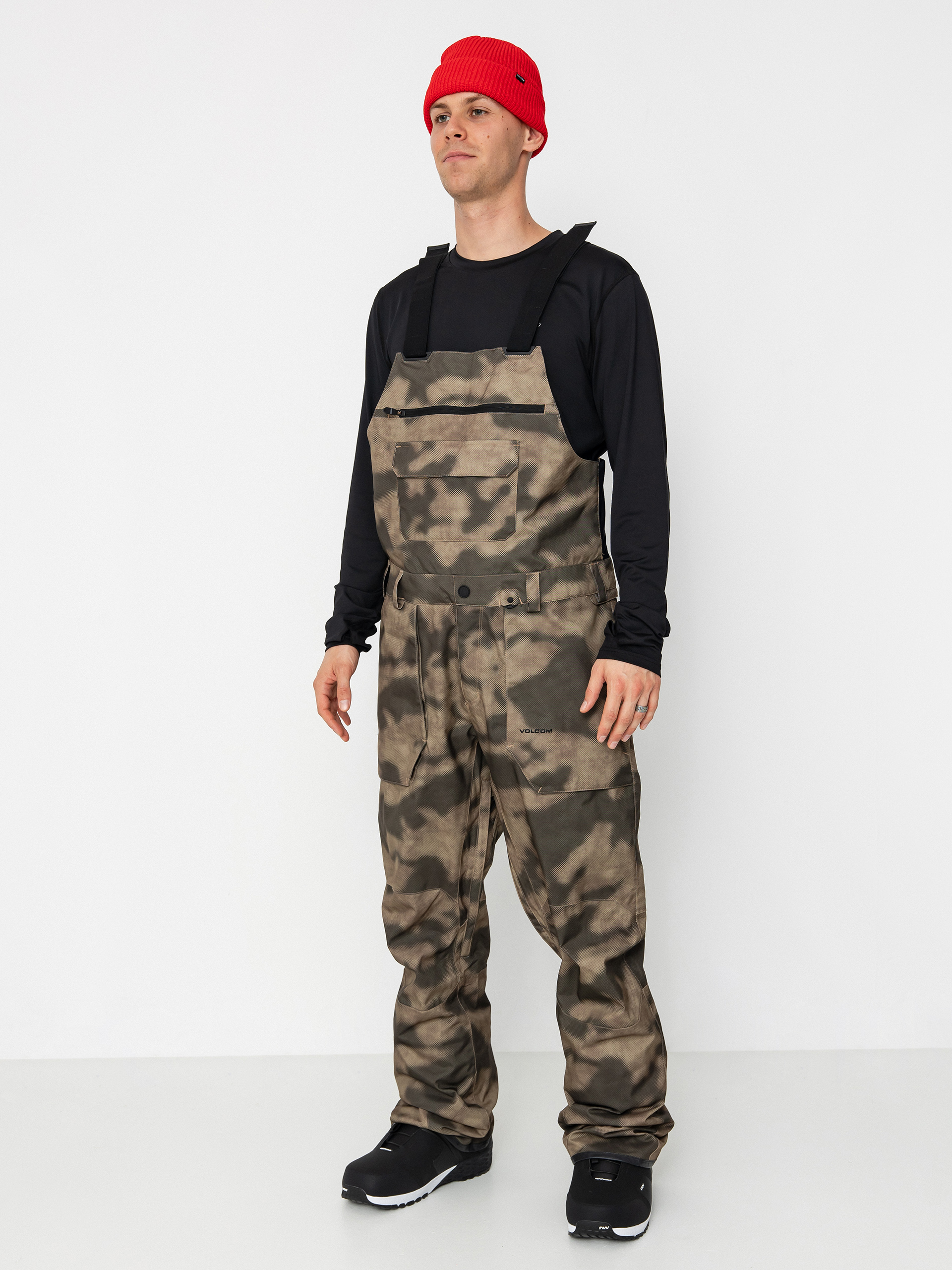 Мъжко Сноуборд панталони Volcom Roan Bib Overall (camouflage)