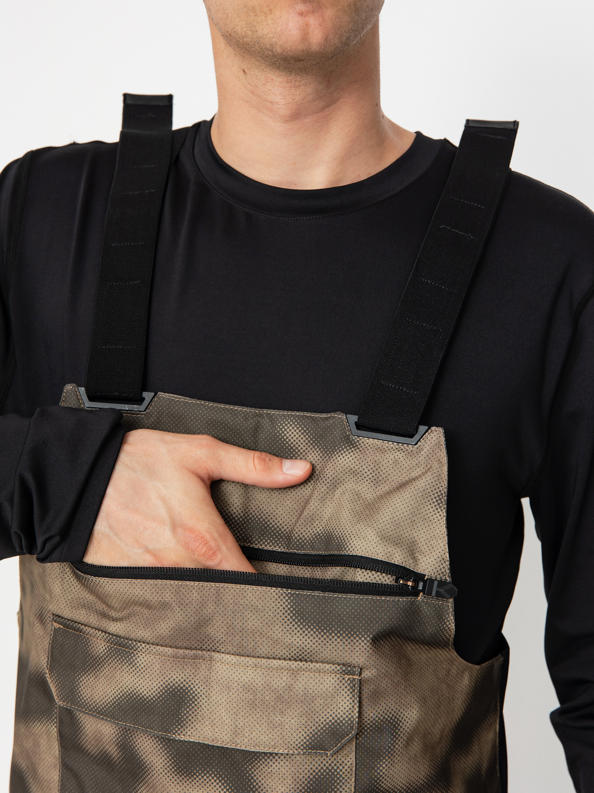 Мъжко Сноуборд панталони Volcom Roan Bib Overall (camouflage)