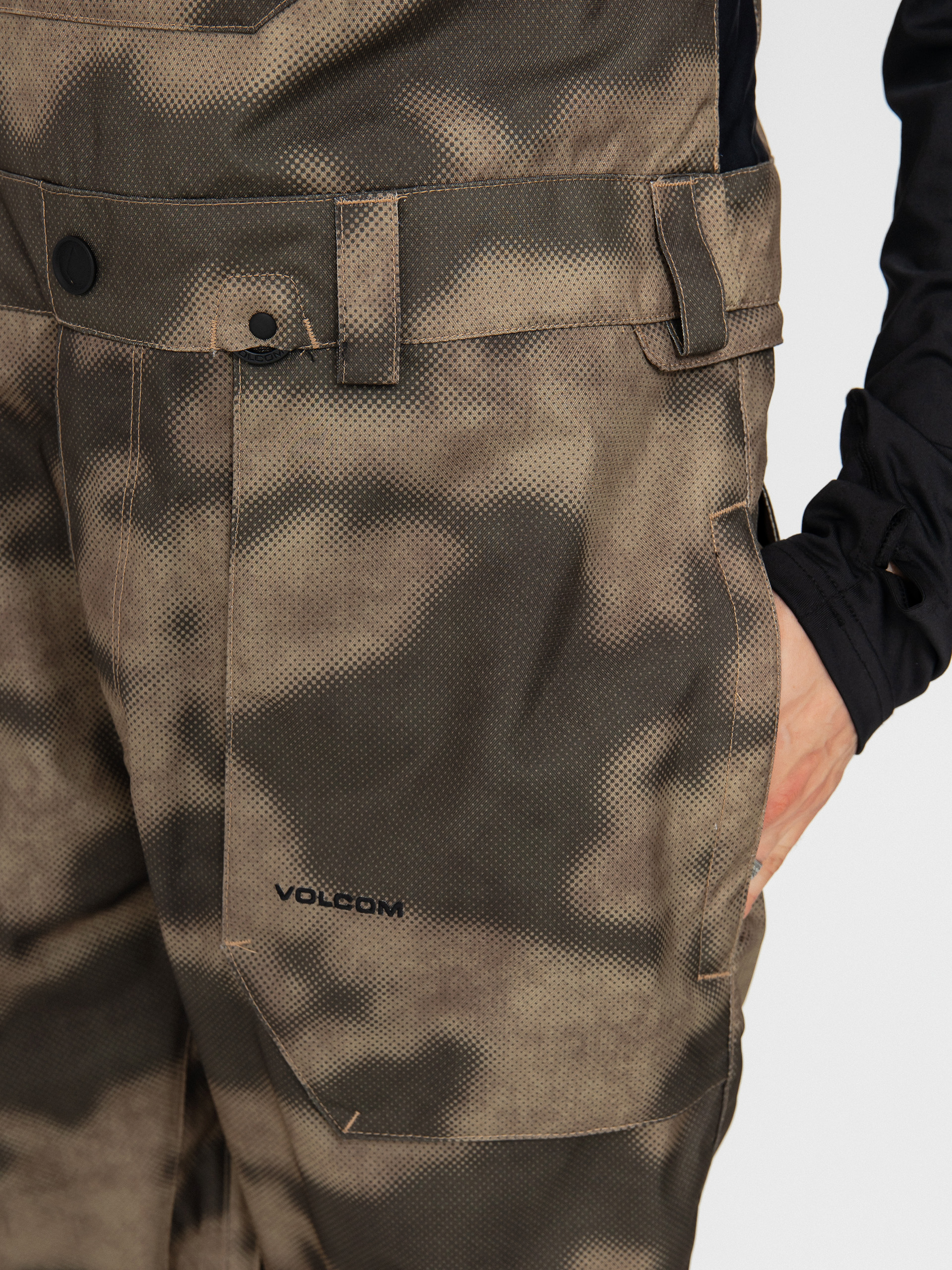 Мъжко Сноуборд панталони Volcom Roan Bib Overall (camouflage)