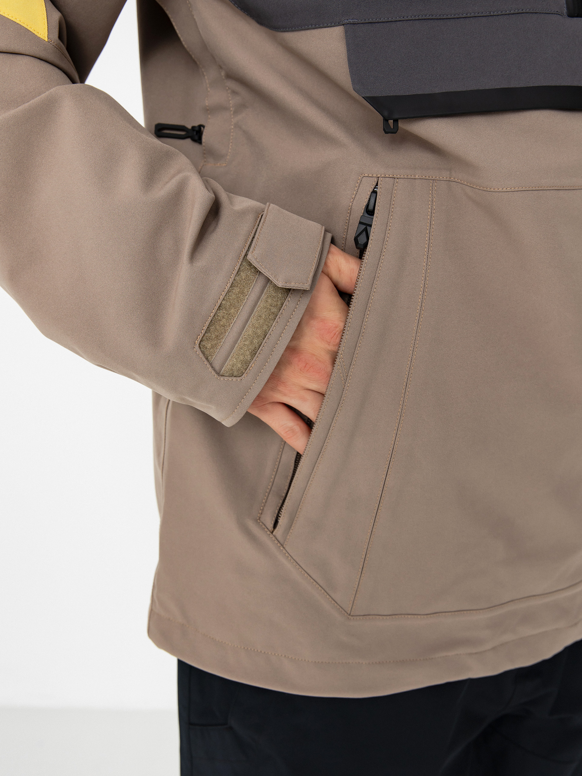 Мъжки Сноуборд яке Volcom Brighton Pullover (chestnut brown)