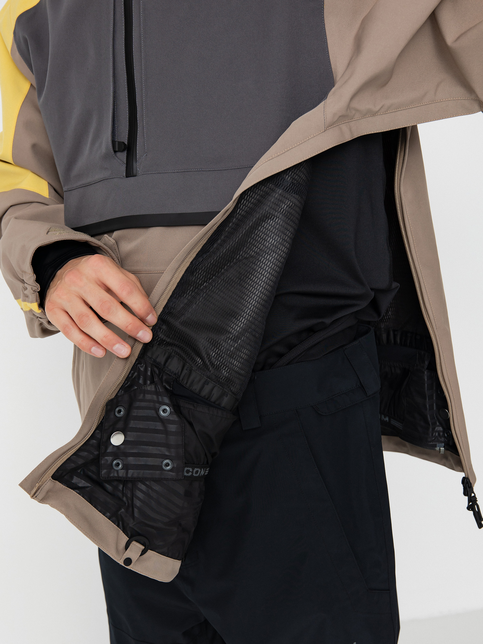 Мъжки Сноуборд яке Volcom Brighton Pullover (chestnut brown)