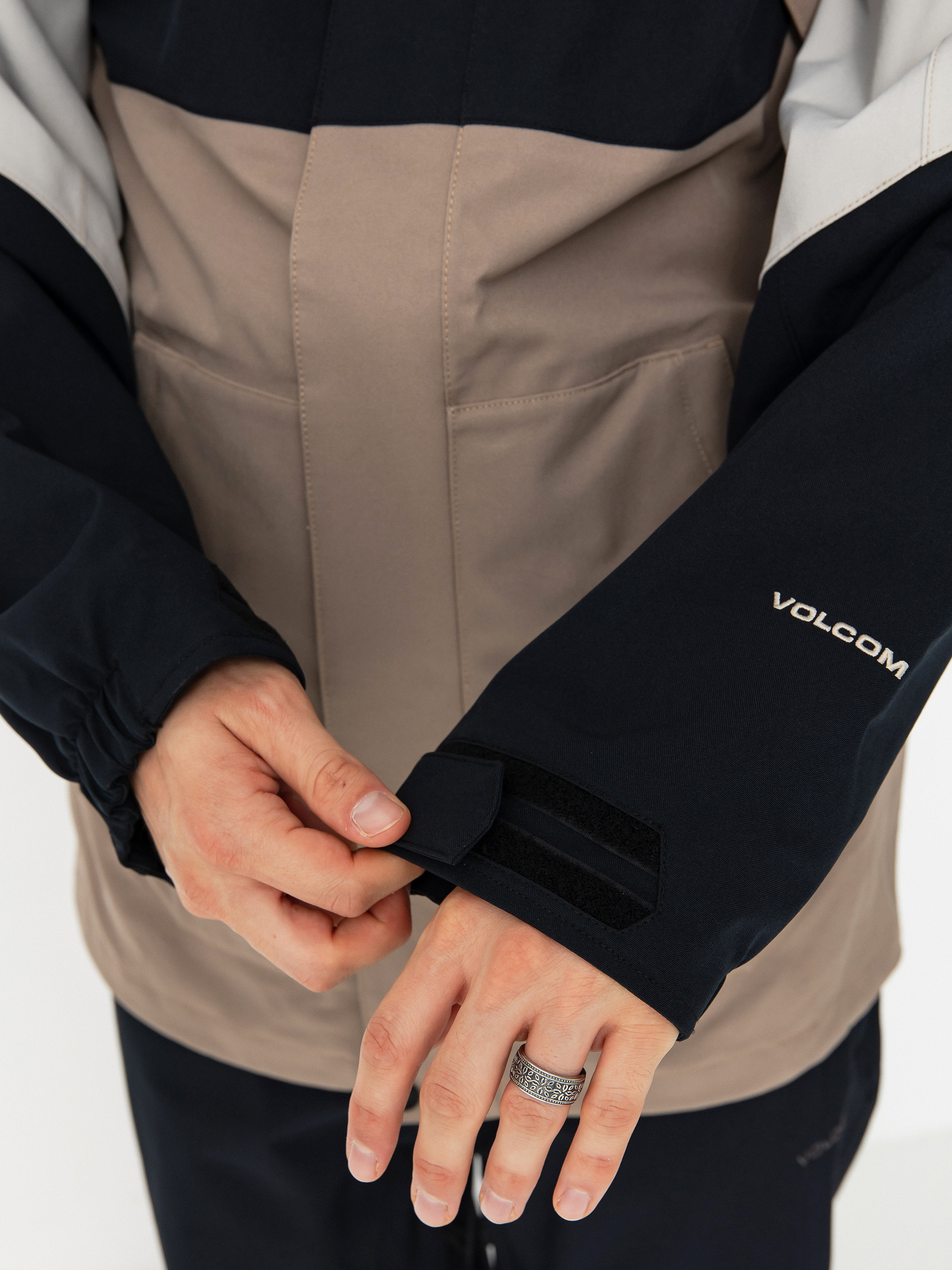 Мъжки Сноуборд яке Volcom Brighton Full Zip (chestnut brown)