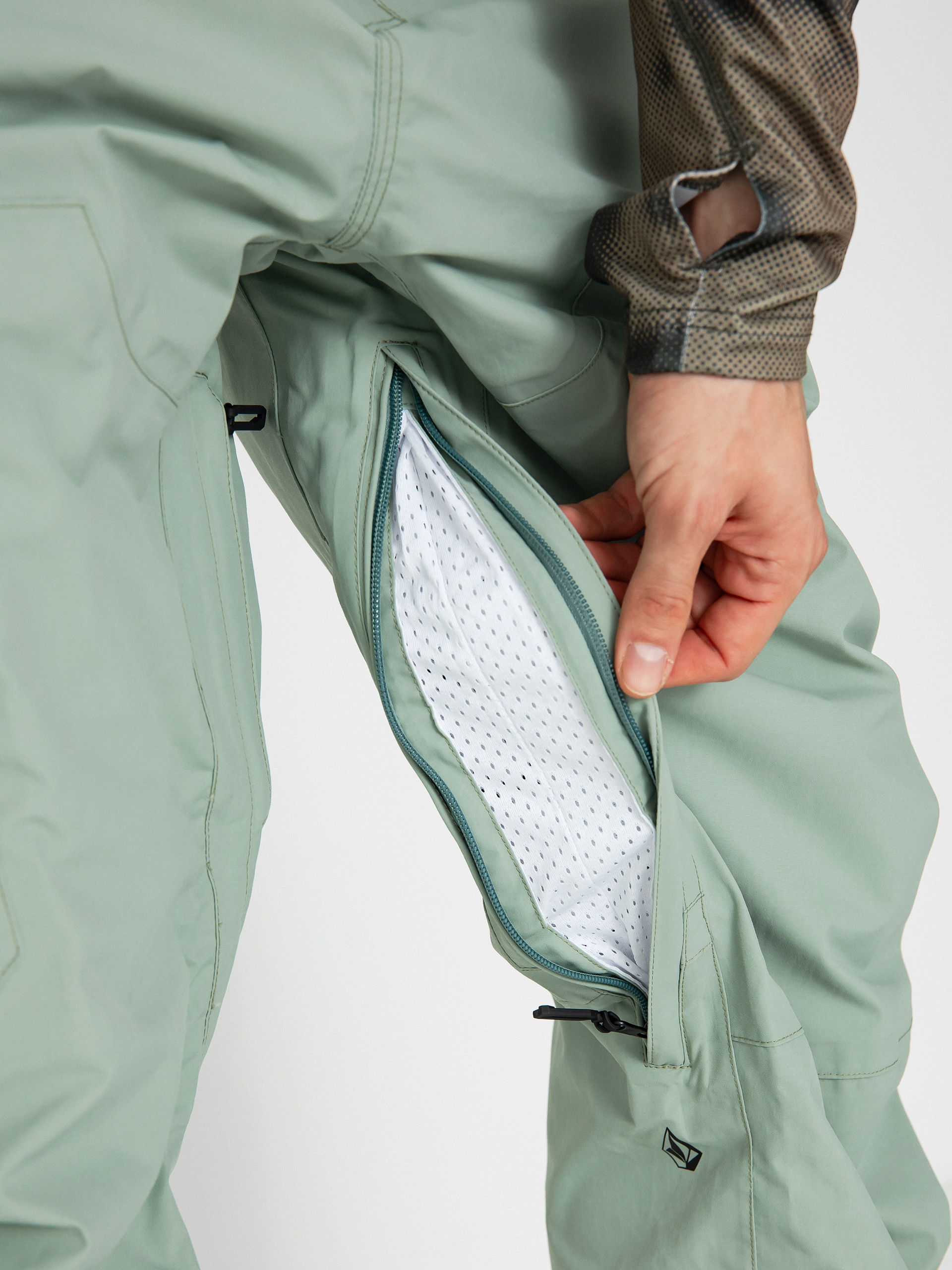 Мъжко Сноуборд панталони Volcom L Gore Tex (agave)