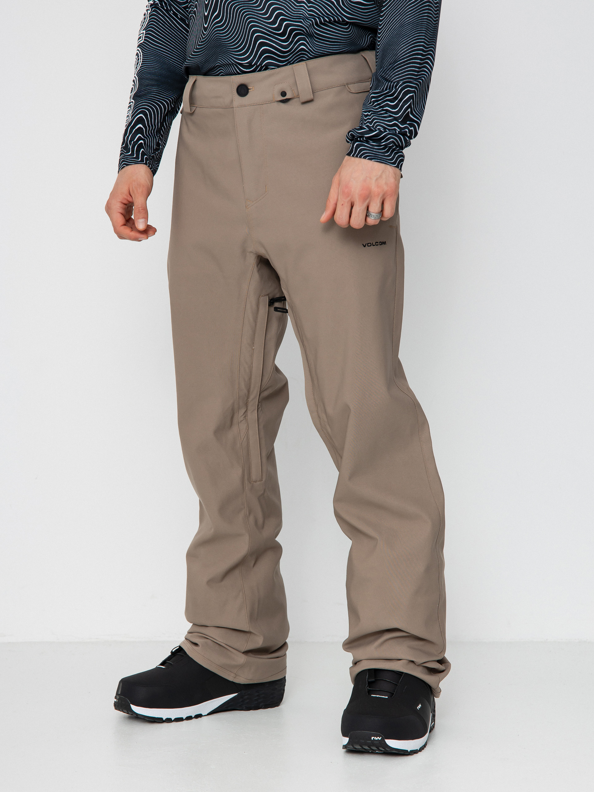 Сноуборд панталони Volcom Freakin Snow Chino (chestnut brown)