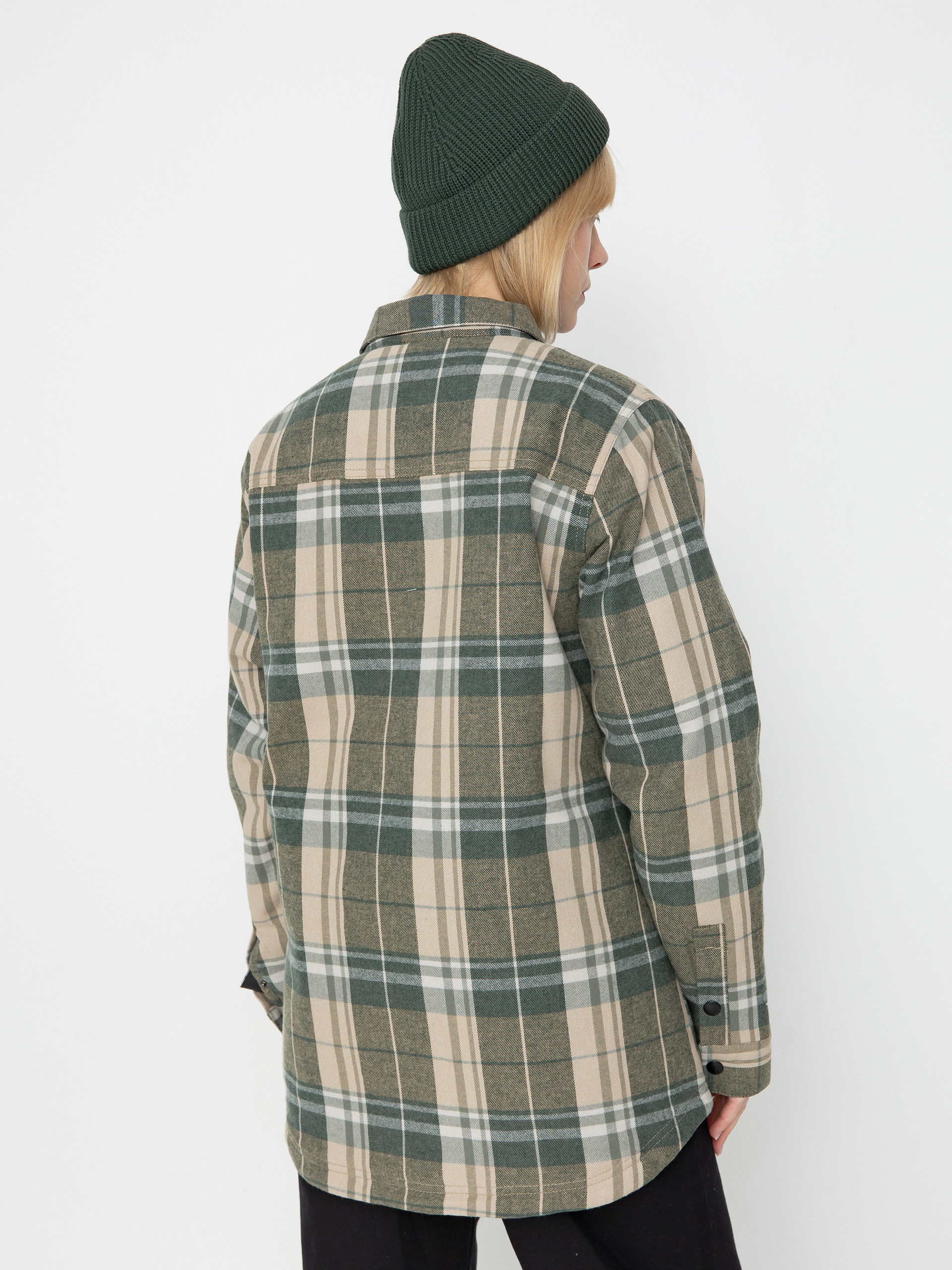 Дамска Сноуборд яке Volcom Ins Riding Flannel (sand)