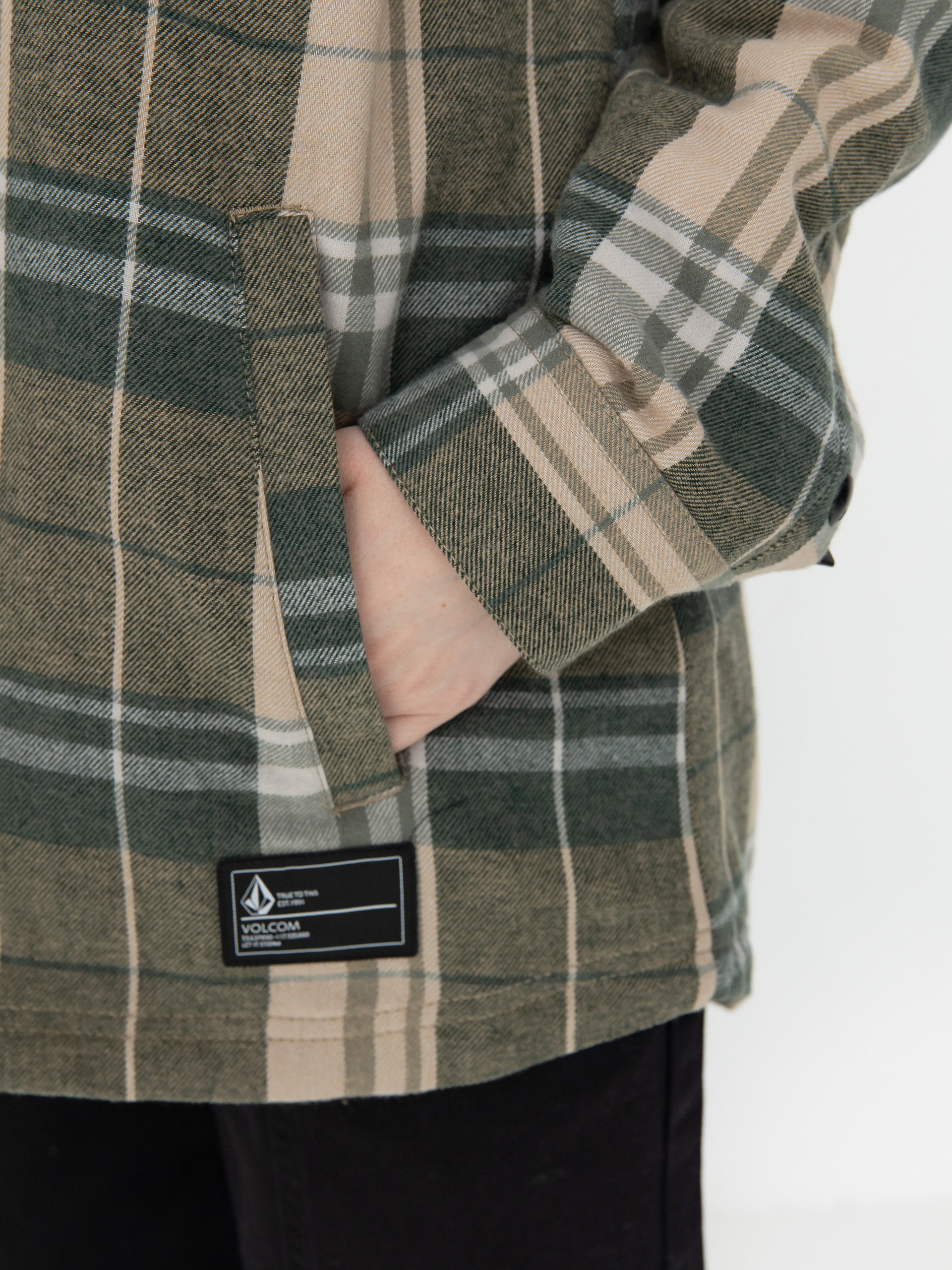 Дамска Сноуборд яке Volcom Ins Riding Flannel (sand)